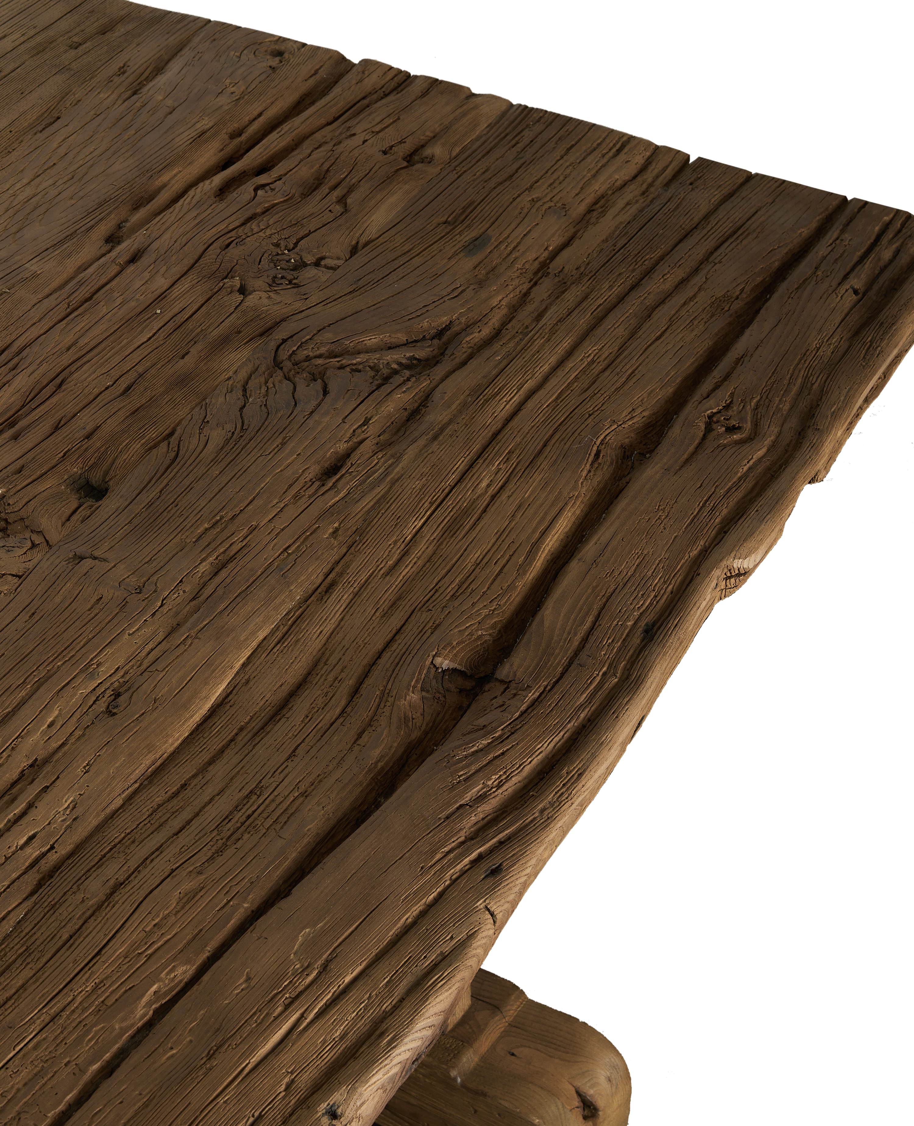 Olive Ateliers - Chestnut Dining Table - Trestle