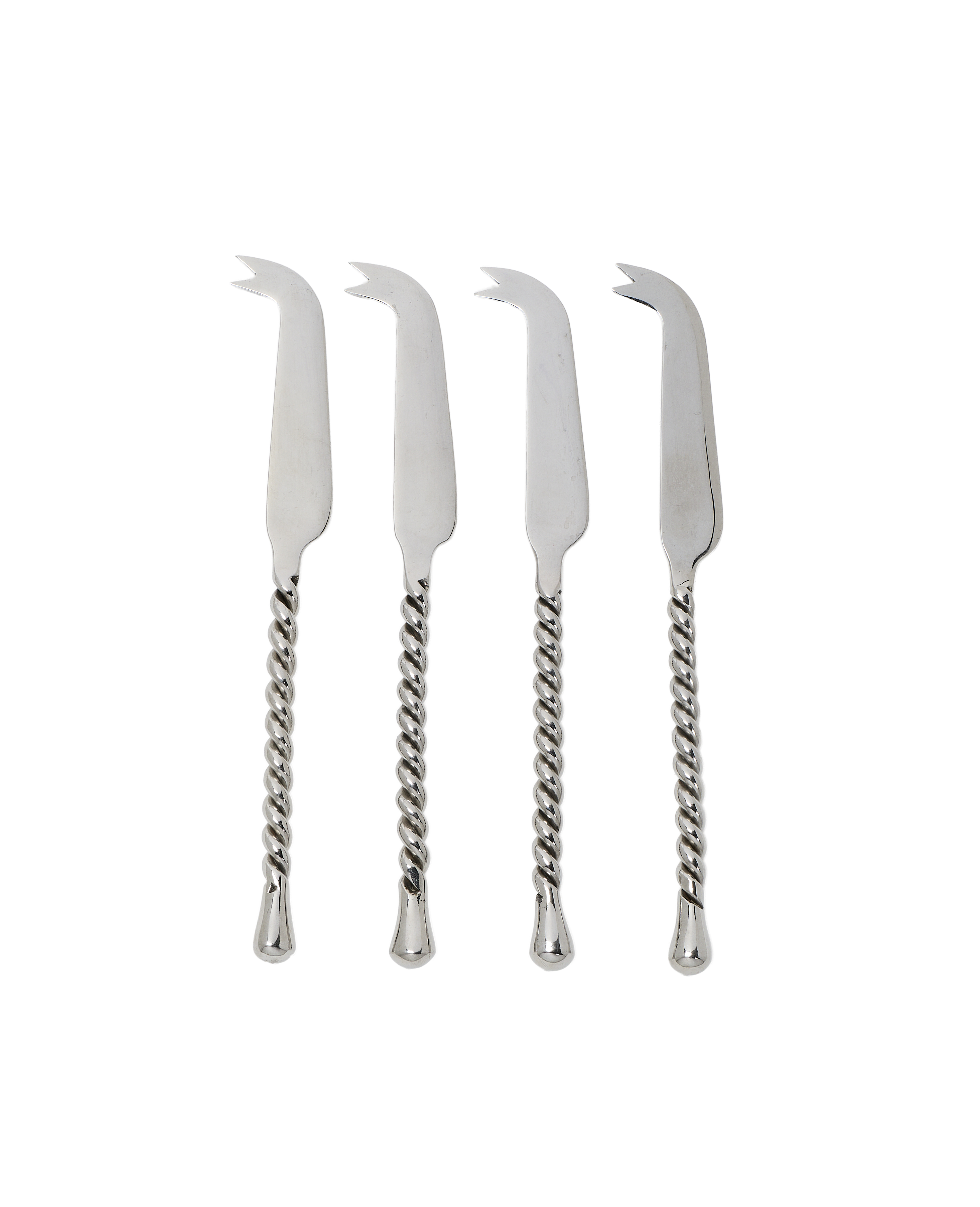 Olive Ateliers - Twisted Cheese Knives - Set of 4