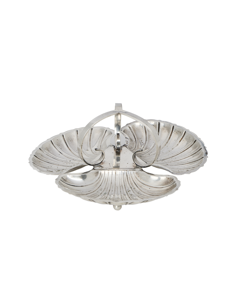 Olive Ateliers - Triple Silver Shell Server