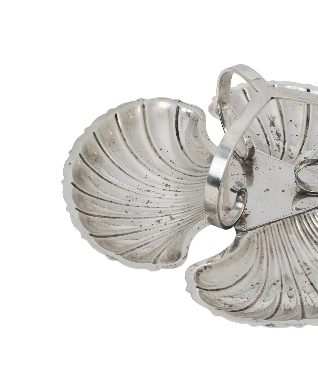 Olive Ateliers - Triple Silver Shell Server