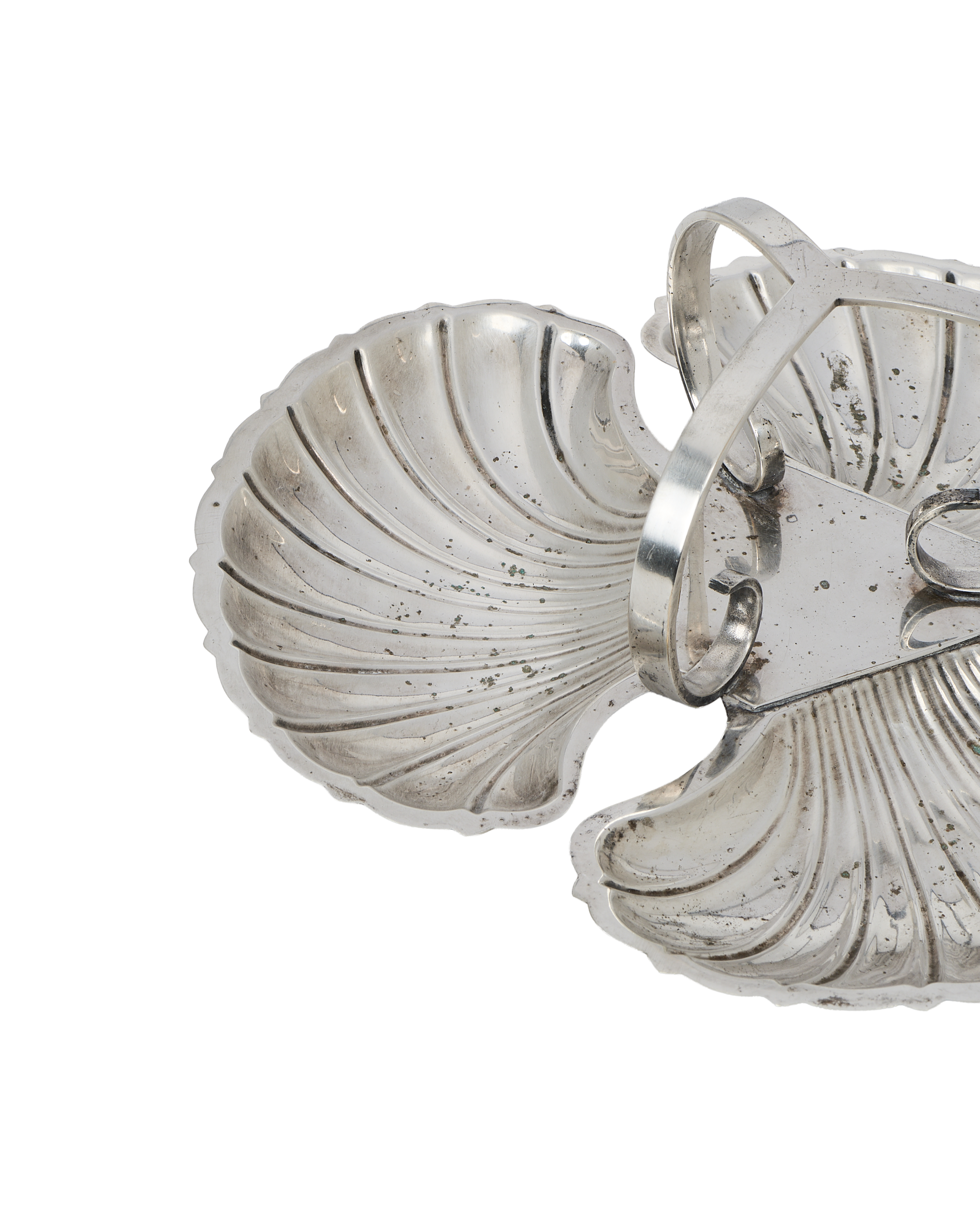 Olive Ateliers - Triple Silver Shell Server