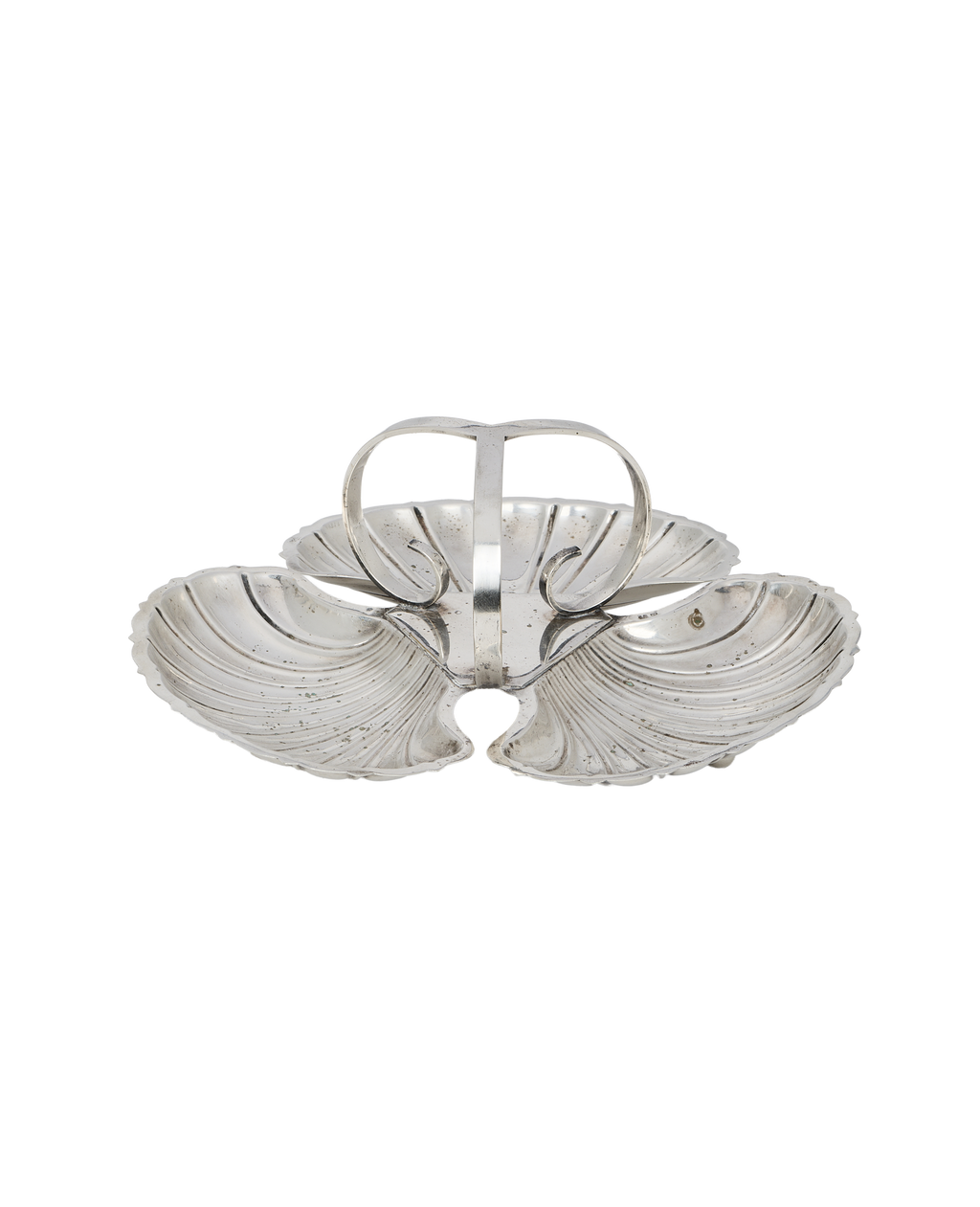 Olive Ateliers - Triple Silver Shell Server