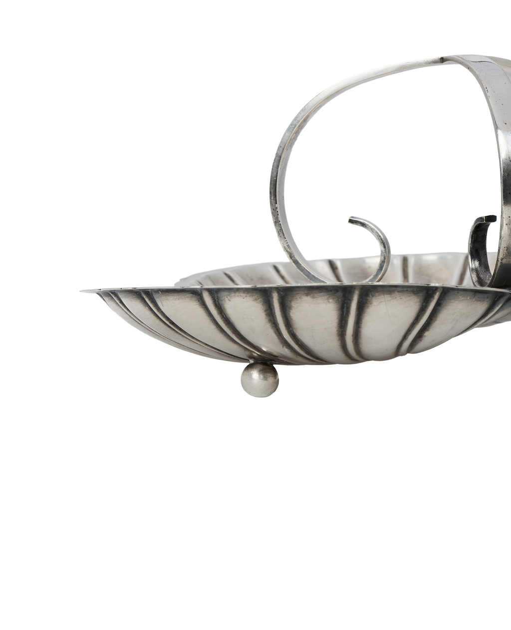Olive Ateliers - Triple Silver Shell Server