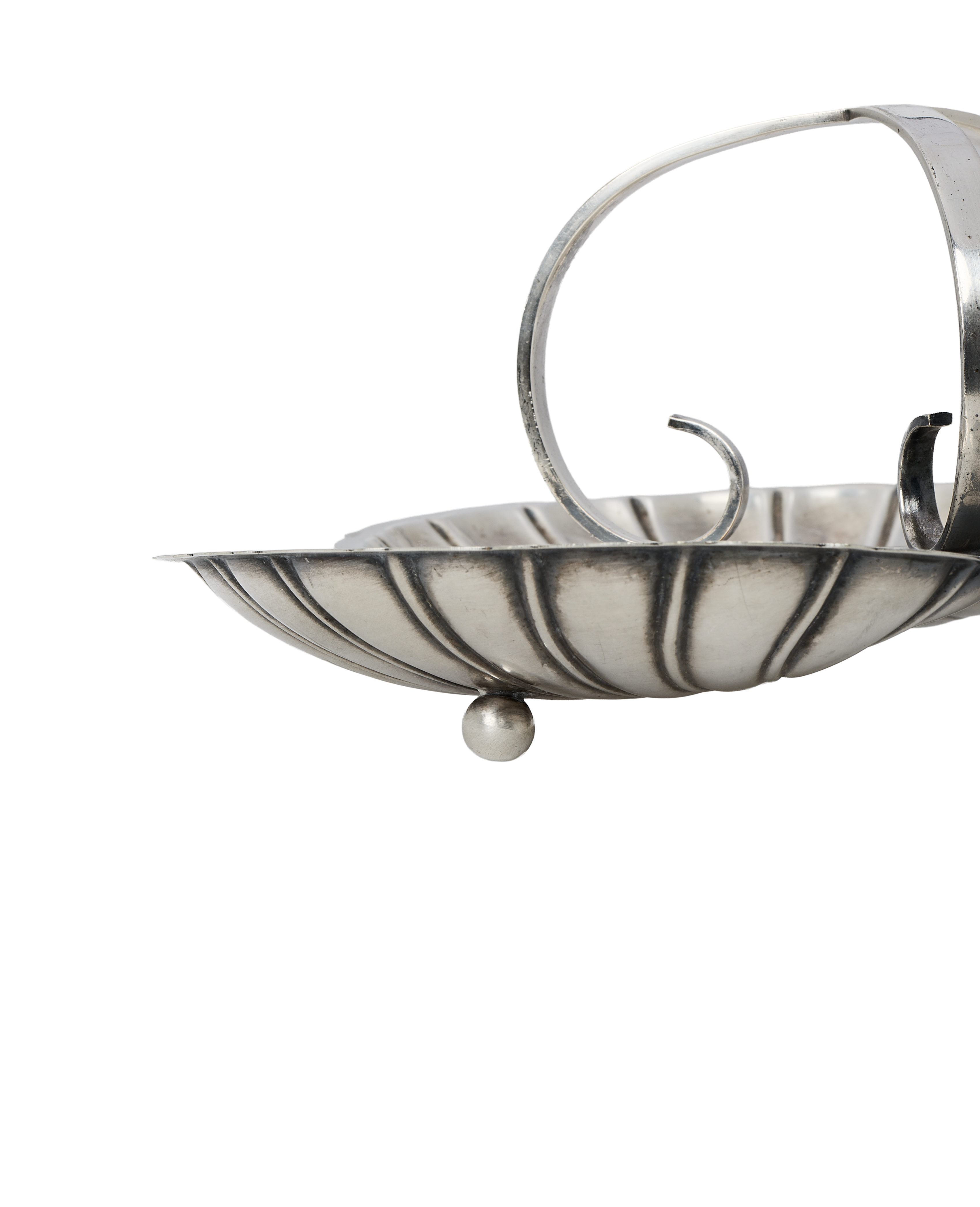Olive Ateliers - Triple Silver Shell Server