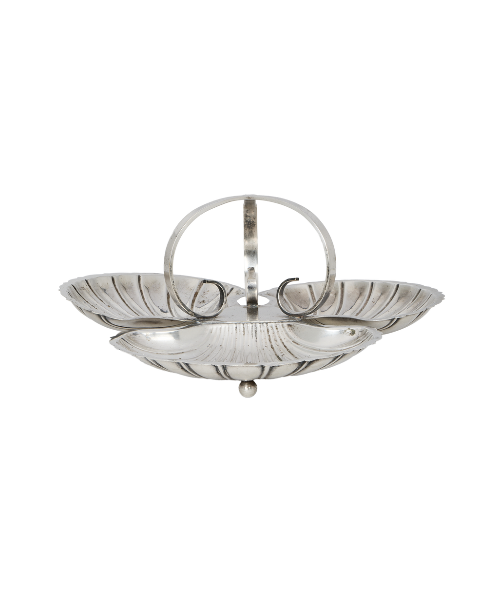 Olive Ateliers - Triple Silver Shell Server