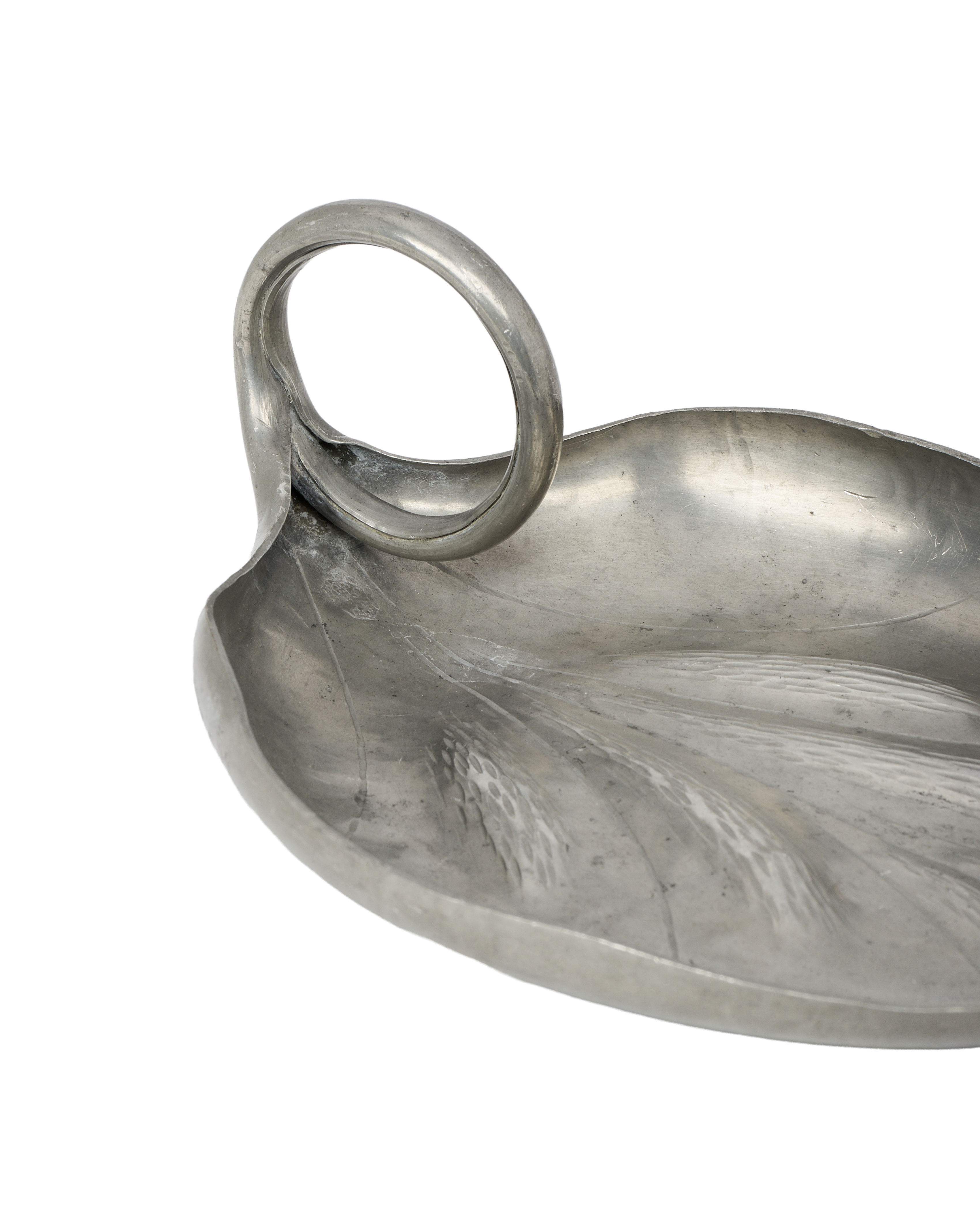 Olive Ateliers - Leaf Pewter Vide Poche