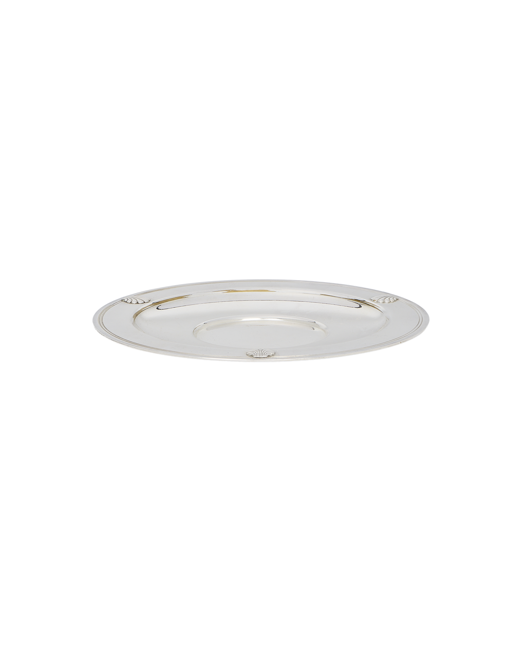 Olive Ateliers - Silver - Plated Plates - Set of 4