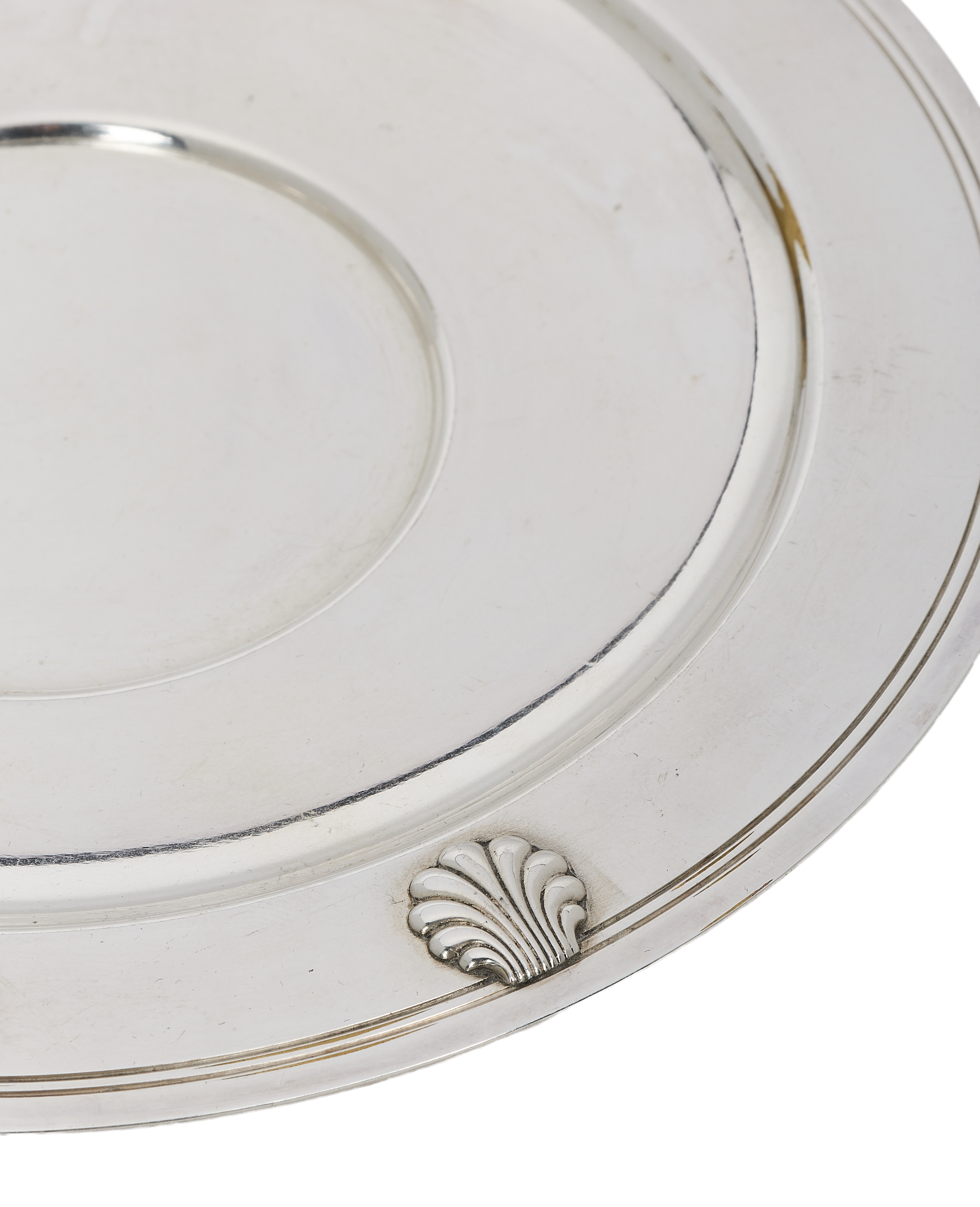Olive Ateliers - Silver - Plated Plates - Set of 4