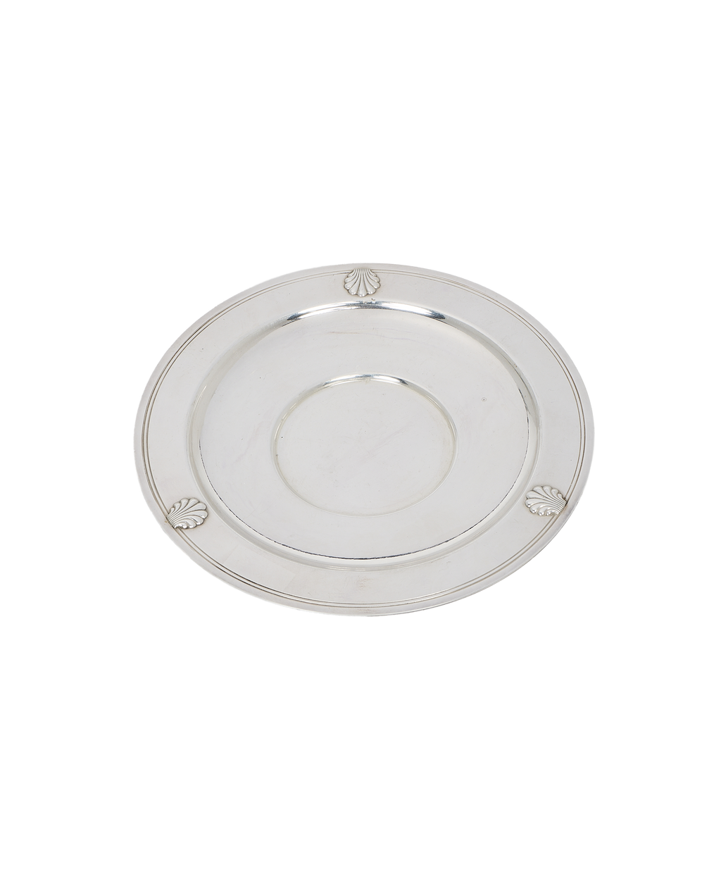 Olive Ateliers - Silver - Plated Plates - Set of 4