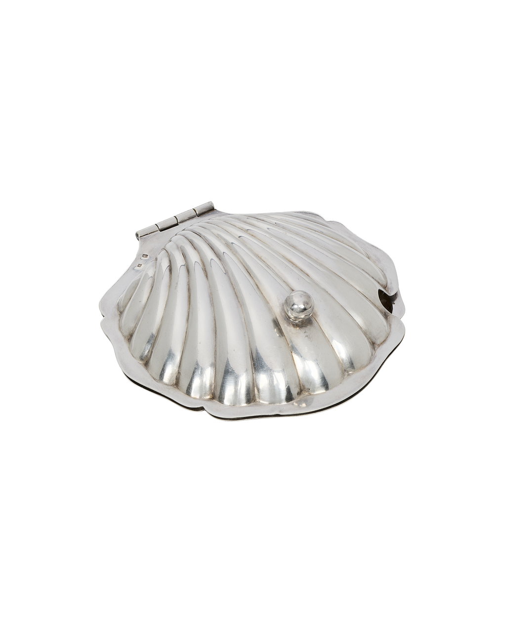 Olive Ateliers - Shell Butter Dish - Silver - Plated