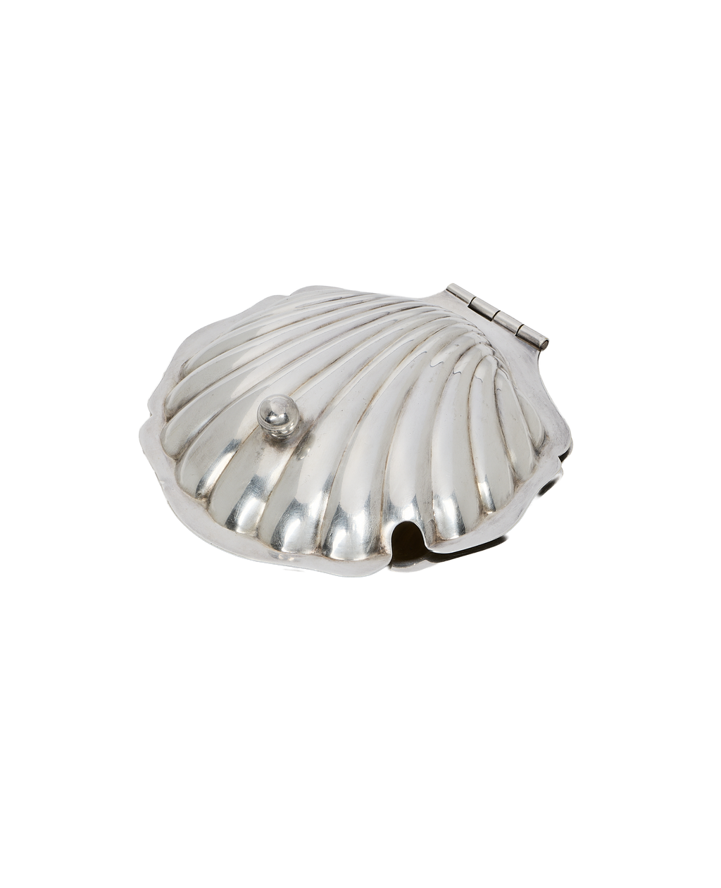 Olive Ateliers - Shell Butter Dish - Silver - Plated