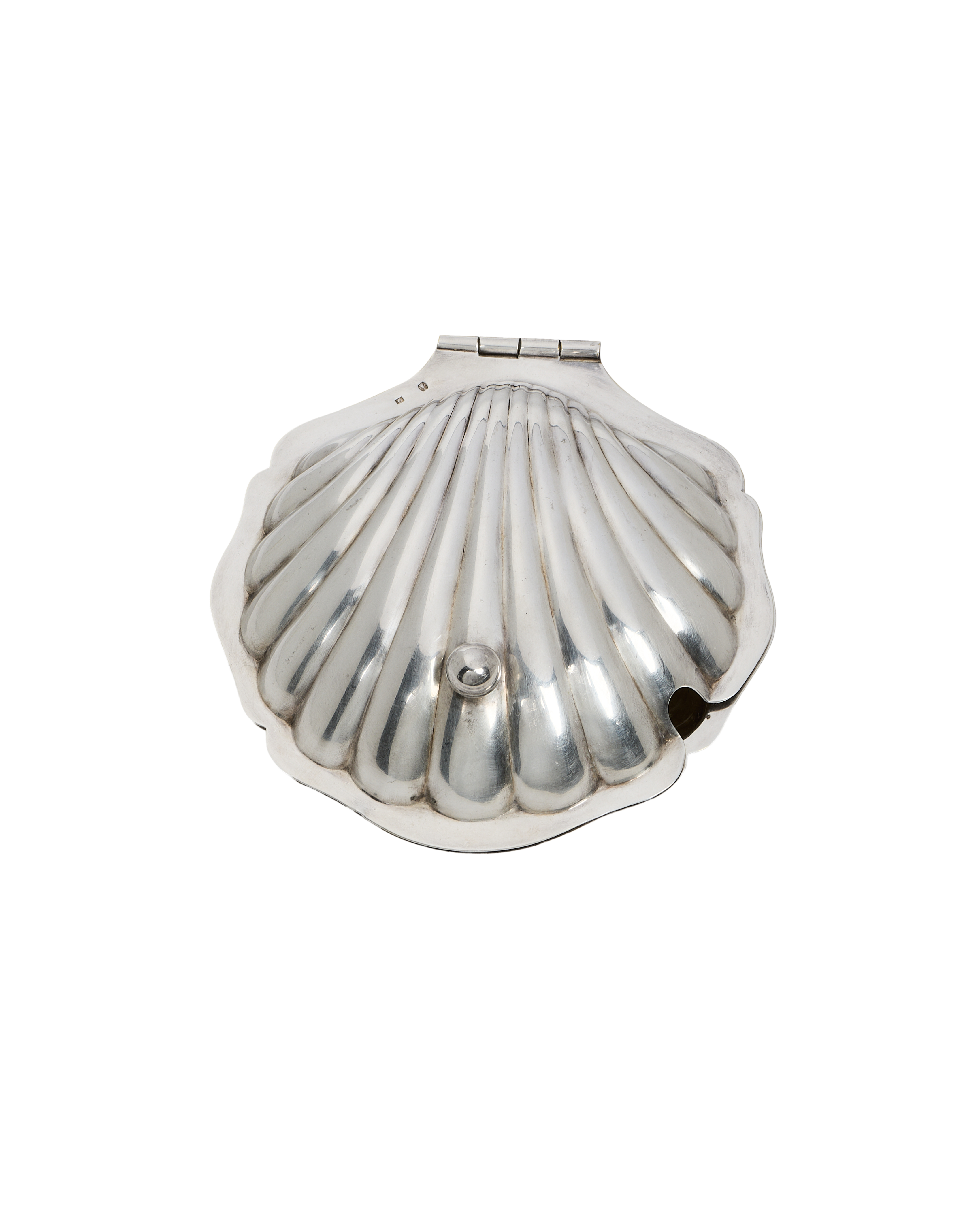 Olive Ateliers - Shell Butter Dish - Silver - Plated