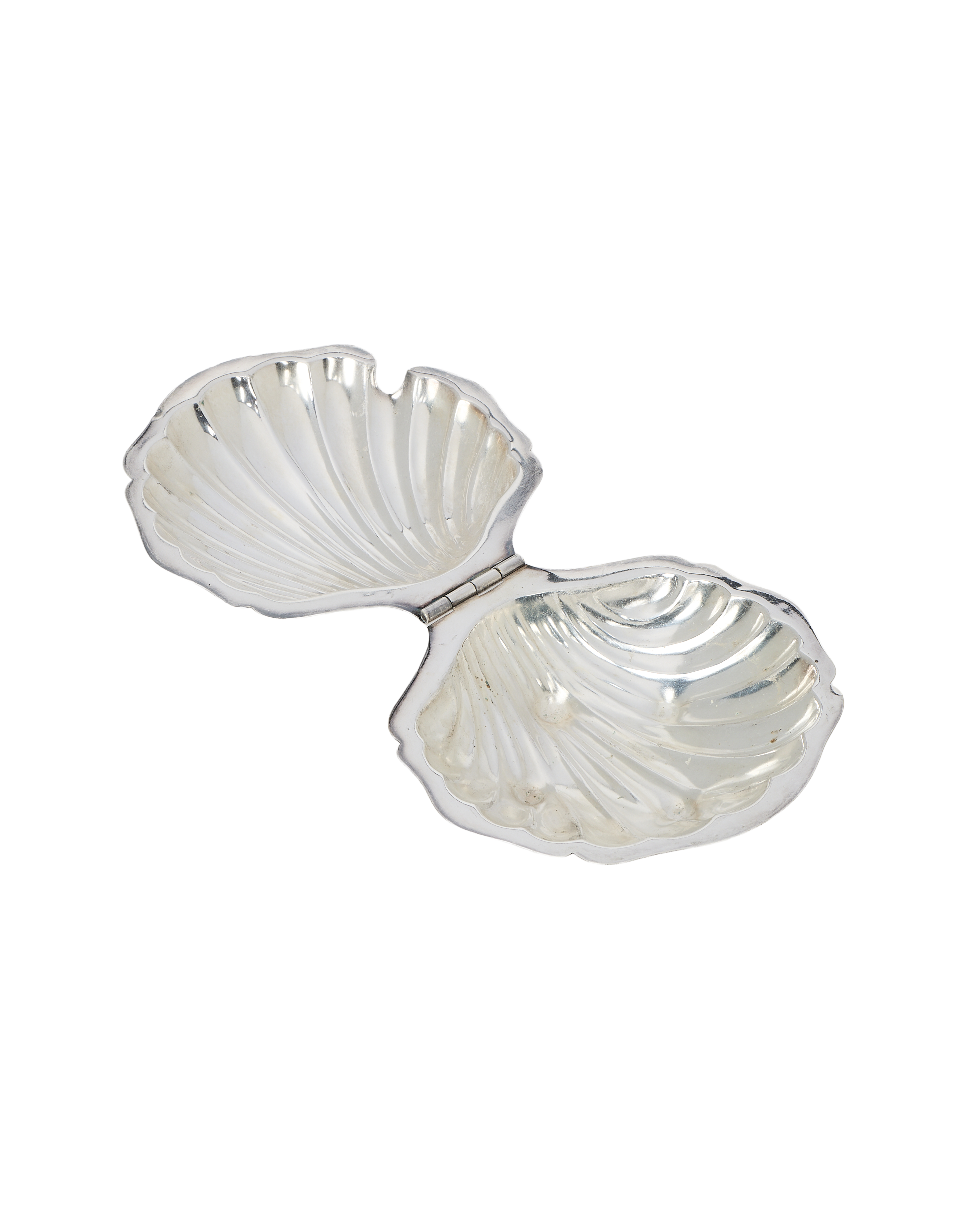 Olive Ateliers - Shell Butter Dish - Silver - Plated