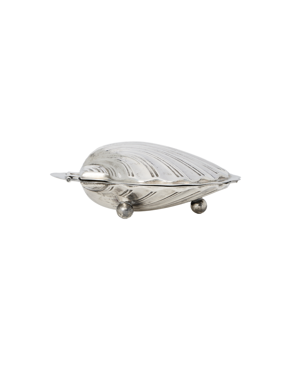 Olive Ateliers - Shell Box - Silver - Plated