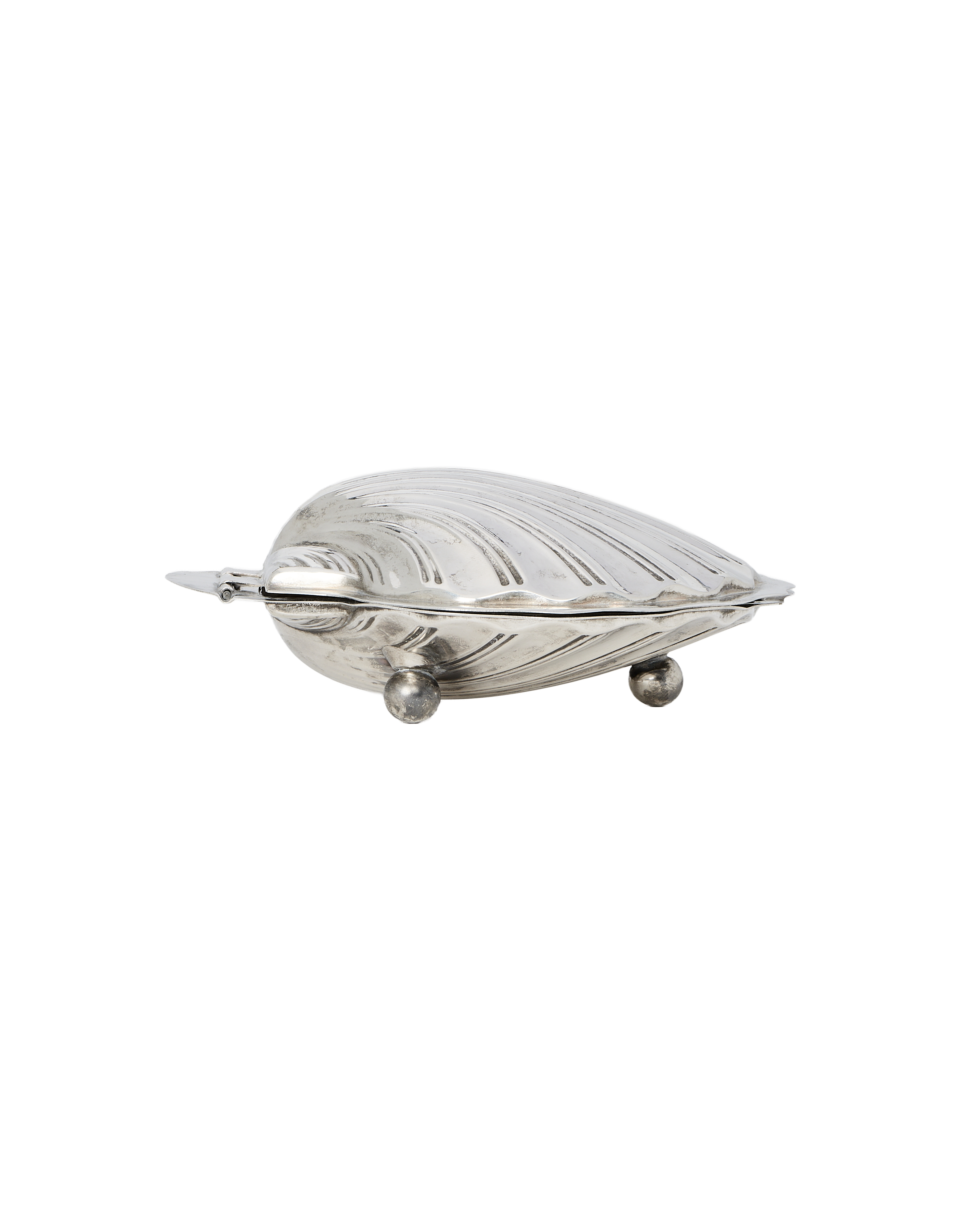 Olive Ateliers - Shell Box - Silver - Plated