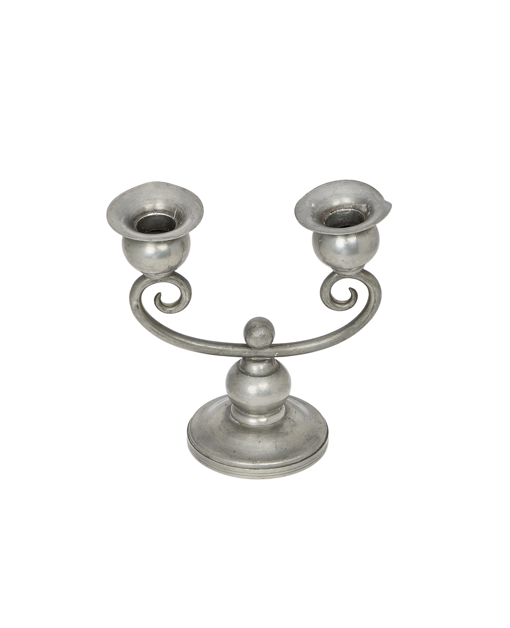 Olive Ateliers - Pewter Spiral Candle Holder