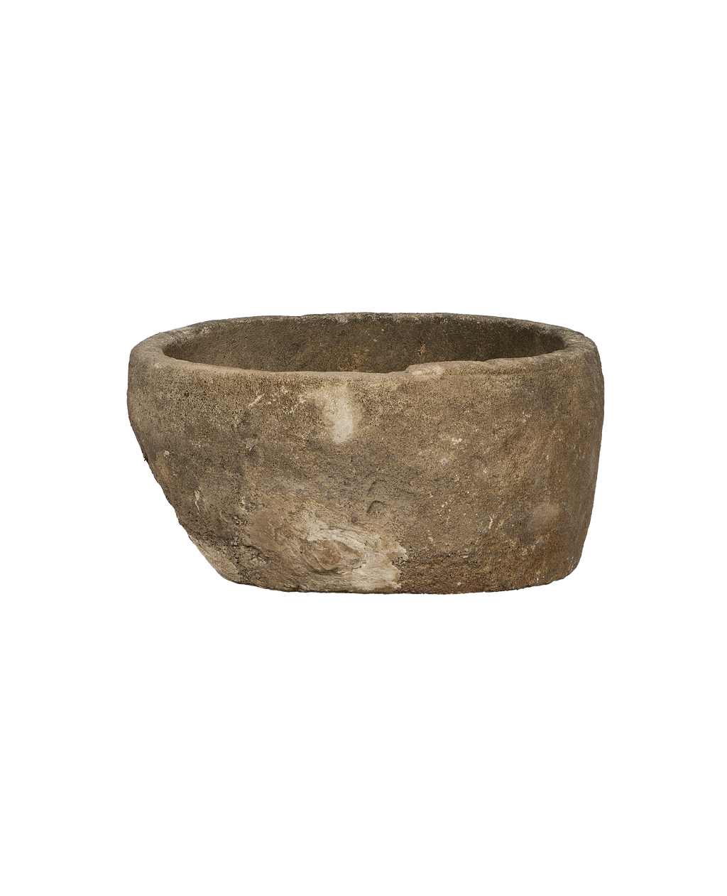 Olive Ateliers - Limestone Trough - Round