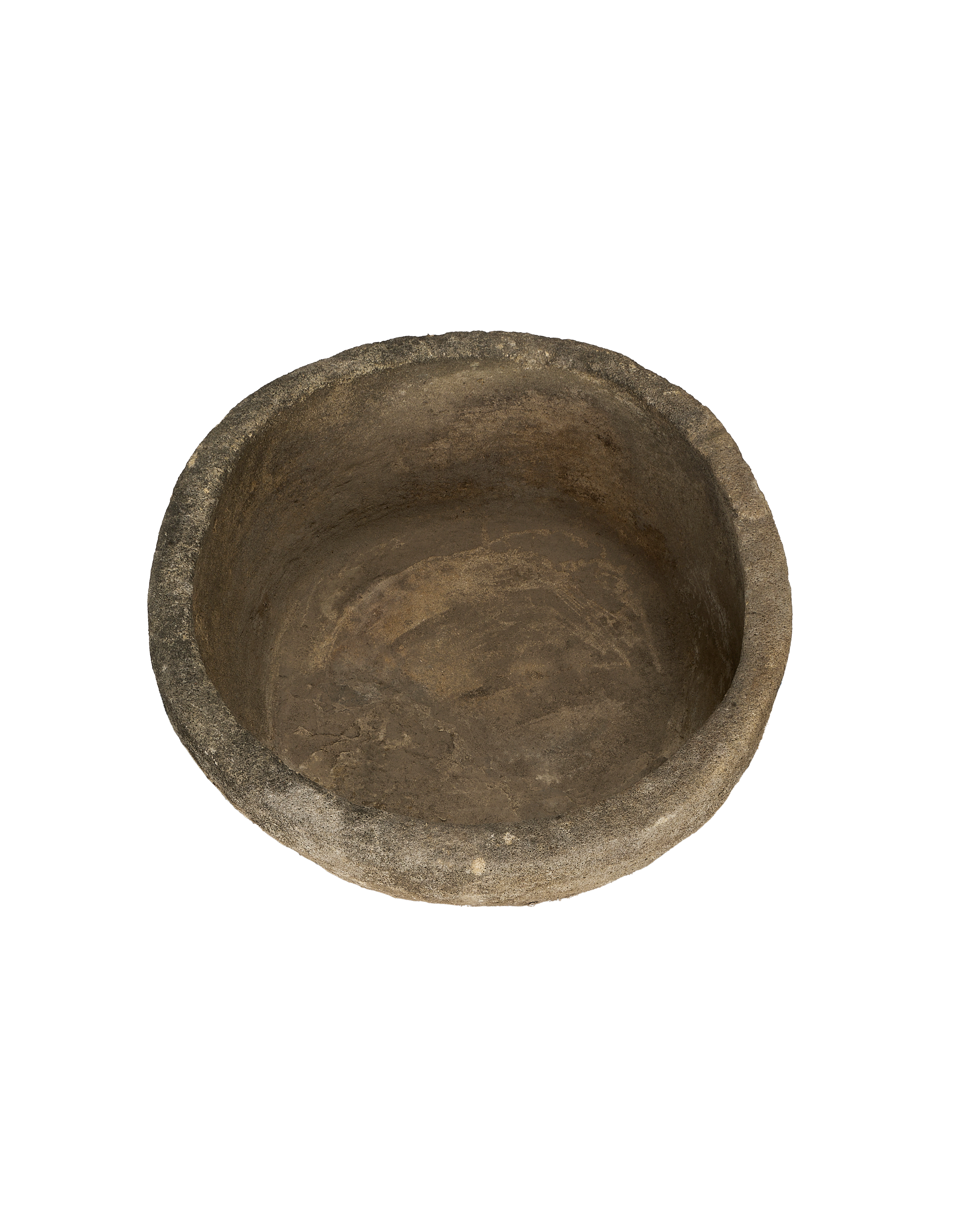 Olive Ateliers - Limestone Trough - Round