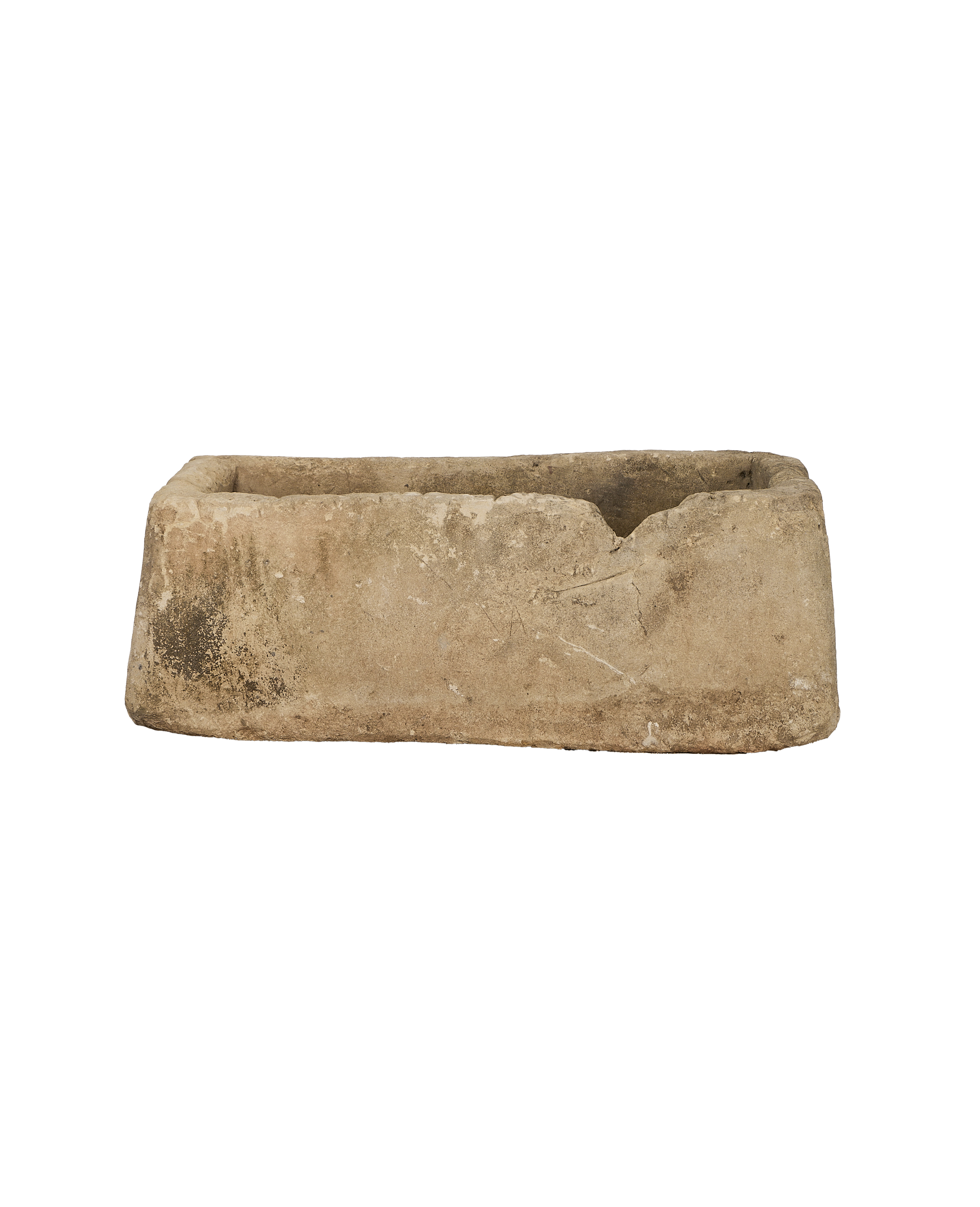 Olive Ateliers - Limestone Trough - Rectangle