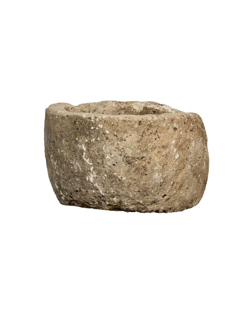 Olive Ateliers - Limestone Trough - Round