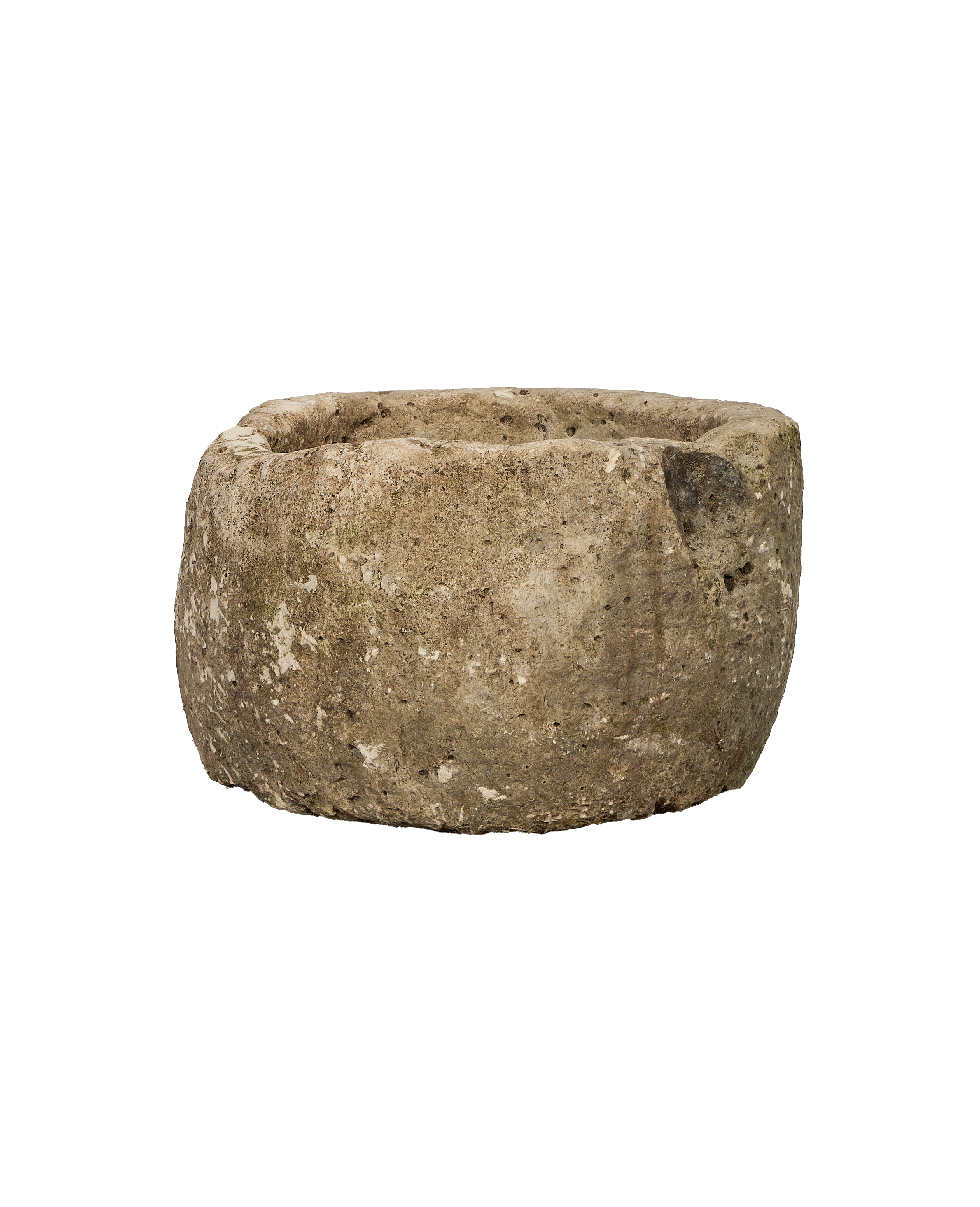 Olive Ateliers - Limestone Trough - Round