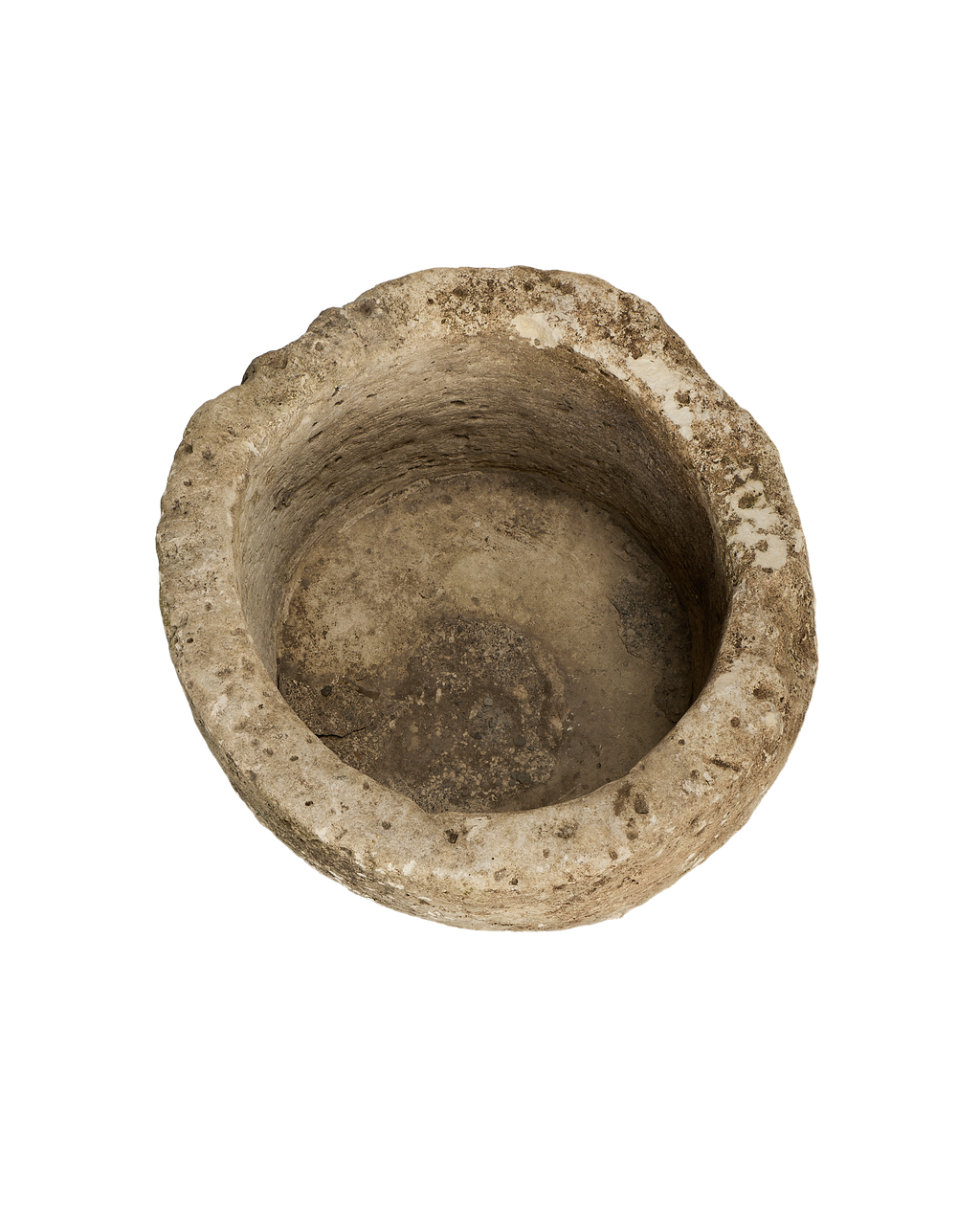 Olive Ateliers - Limestone Trough - Round