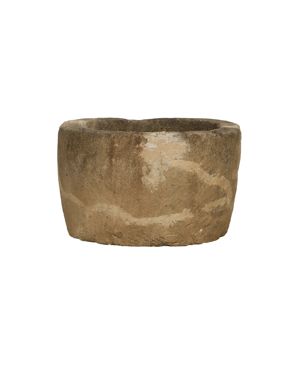 Olive Ateliers - Limestone Trough - Round