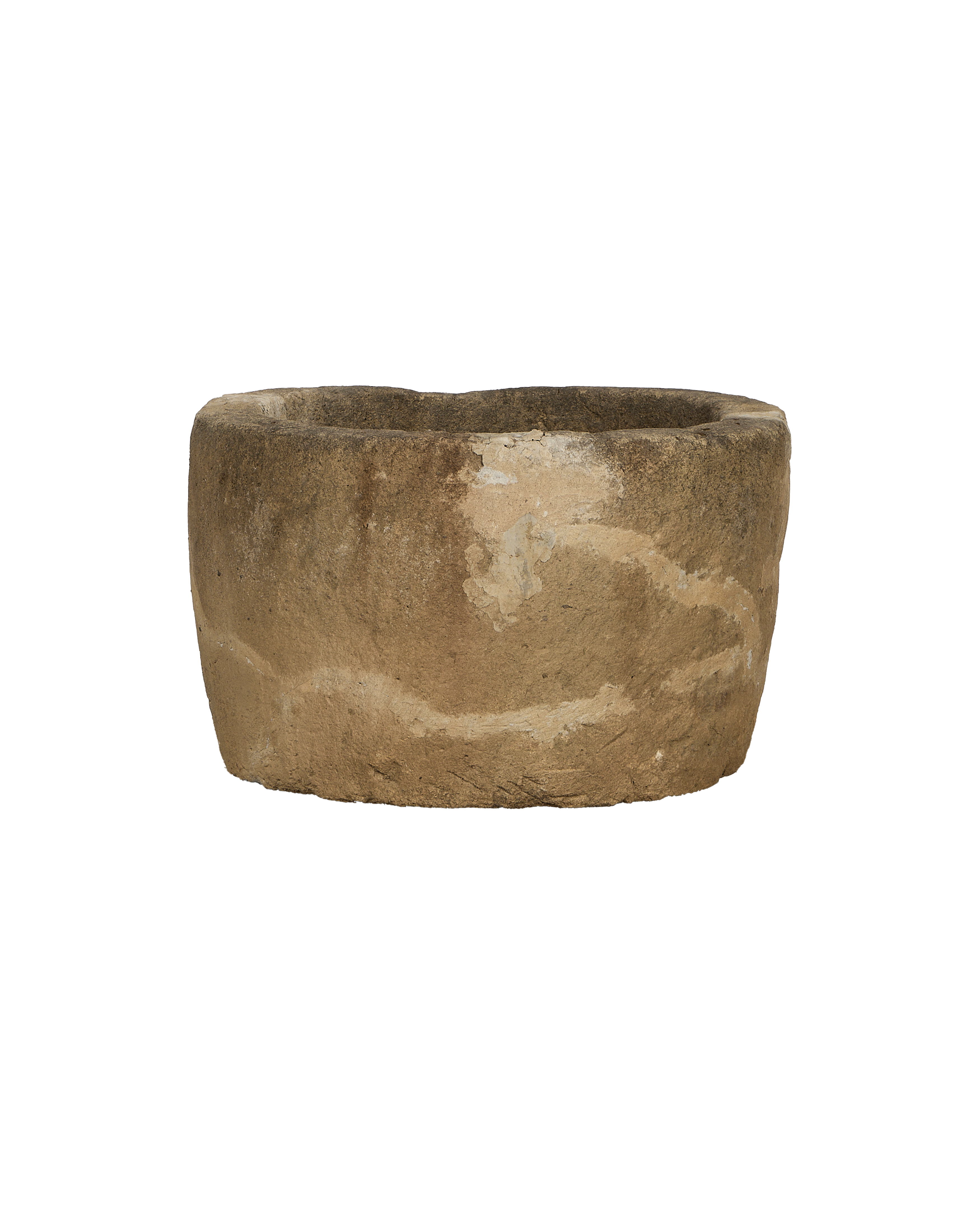 Olive Ateliers - Limestone Trough - Round