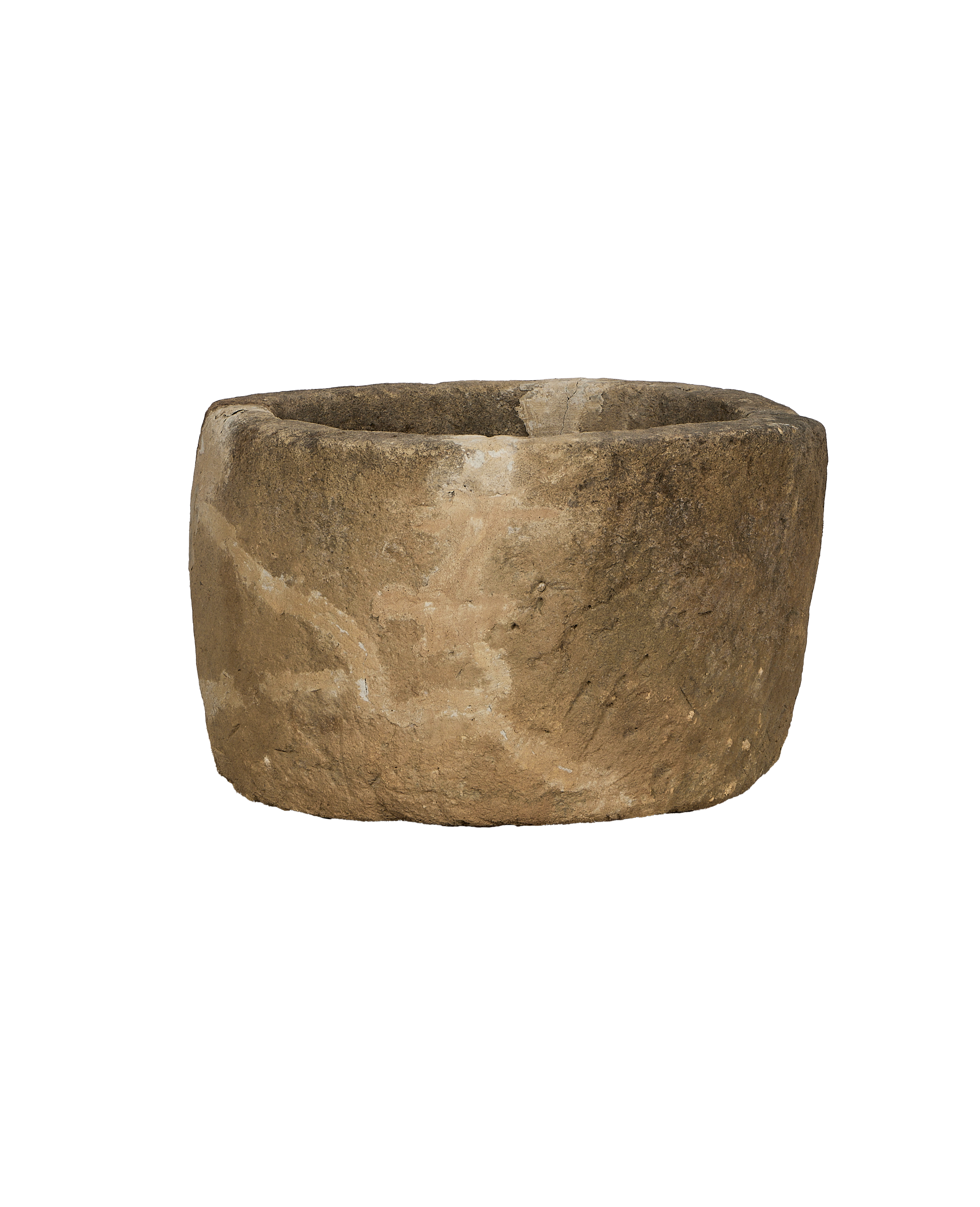 Olive Ateliers - Limestone Trough - Round