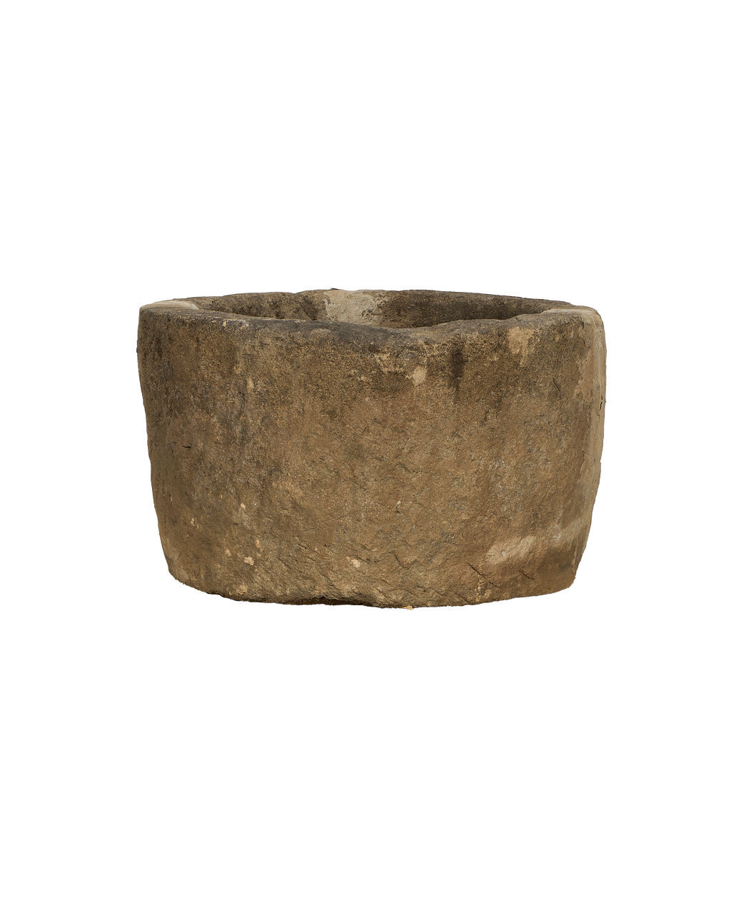 Olive Ateliers - Limestone Trough - Round