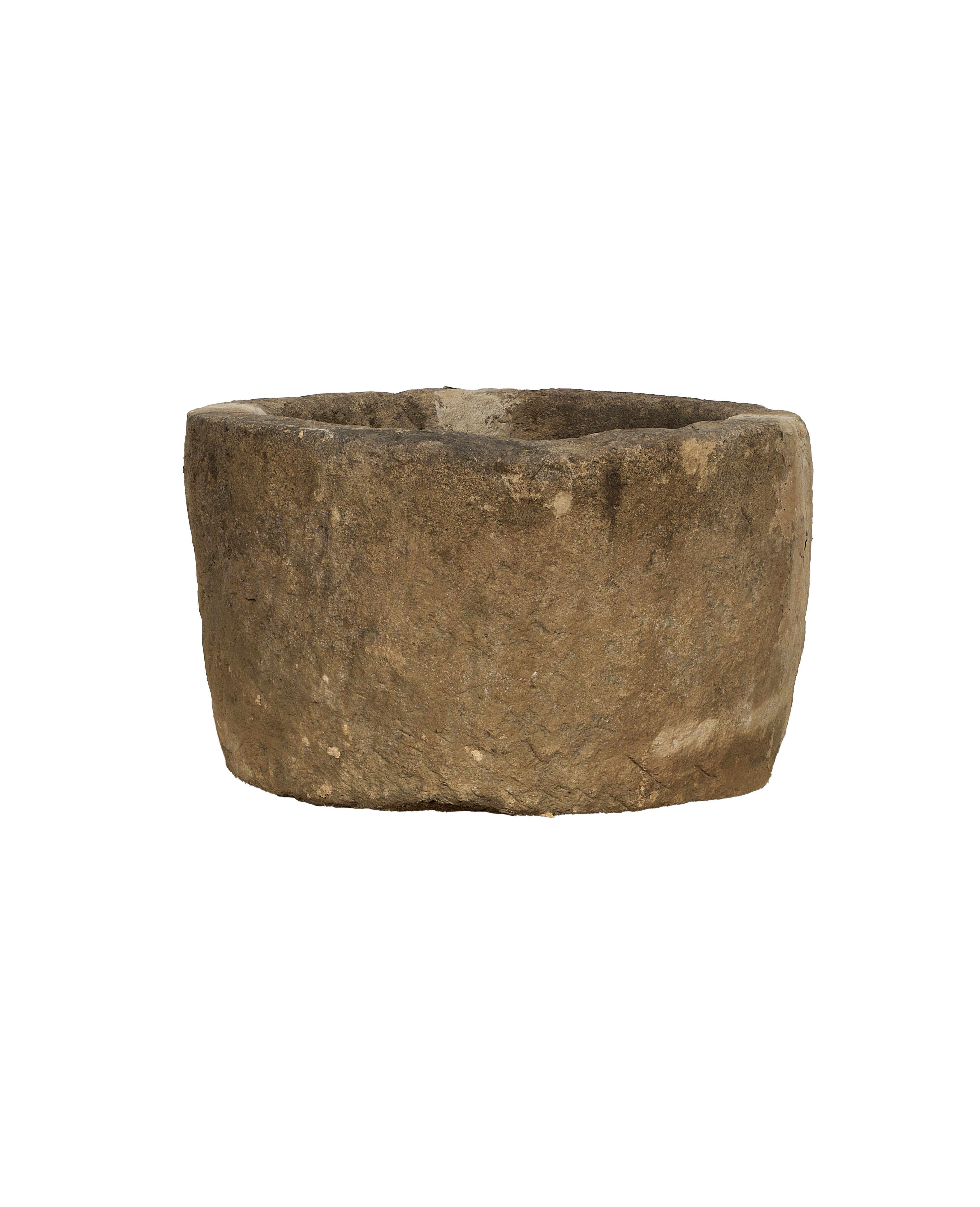 Olive Ateliers - Limestone Trough - Round