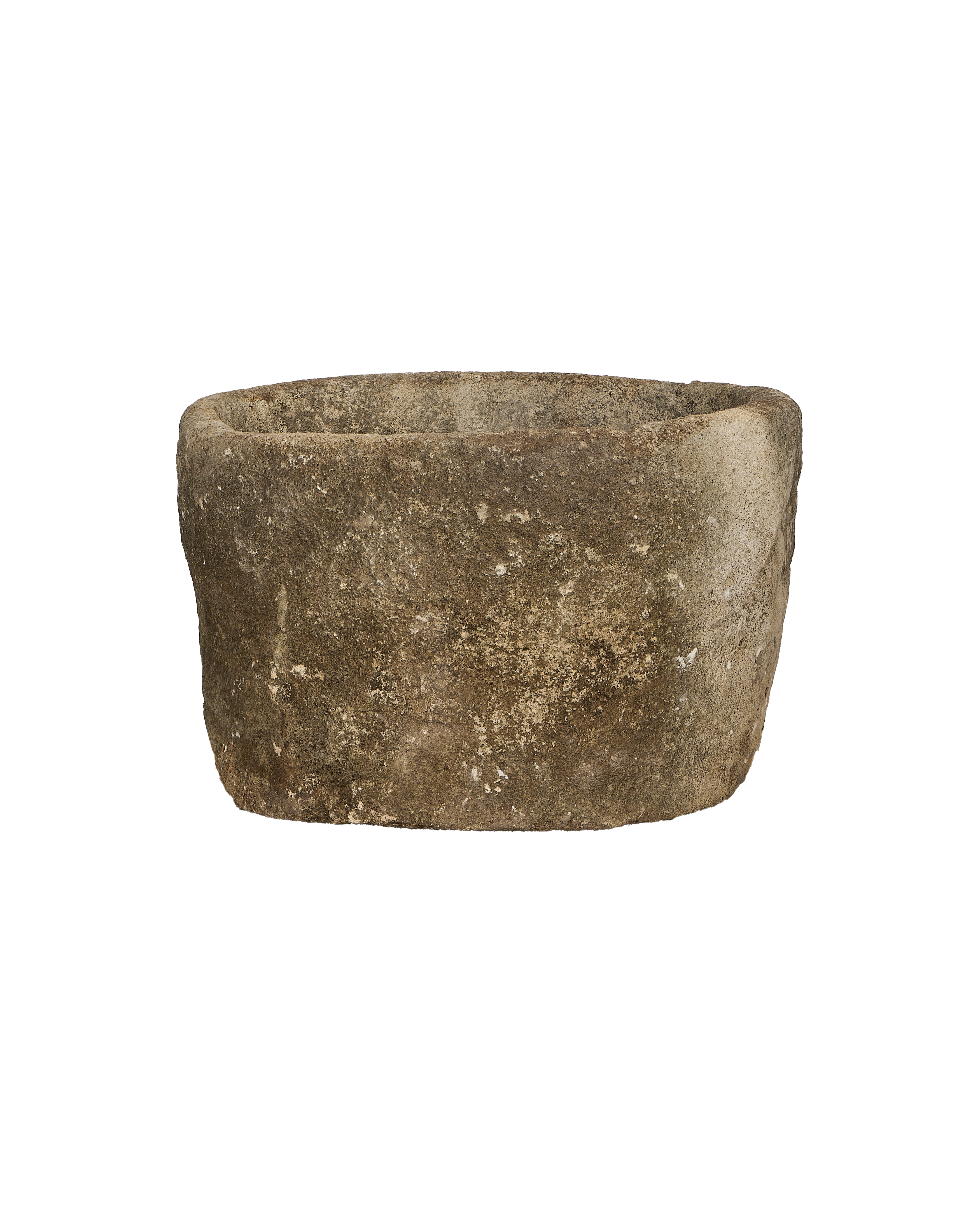Olive Ateliers - Limestone Trough - Round
