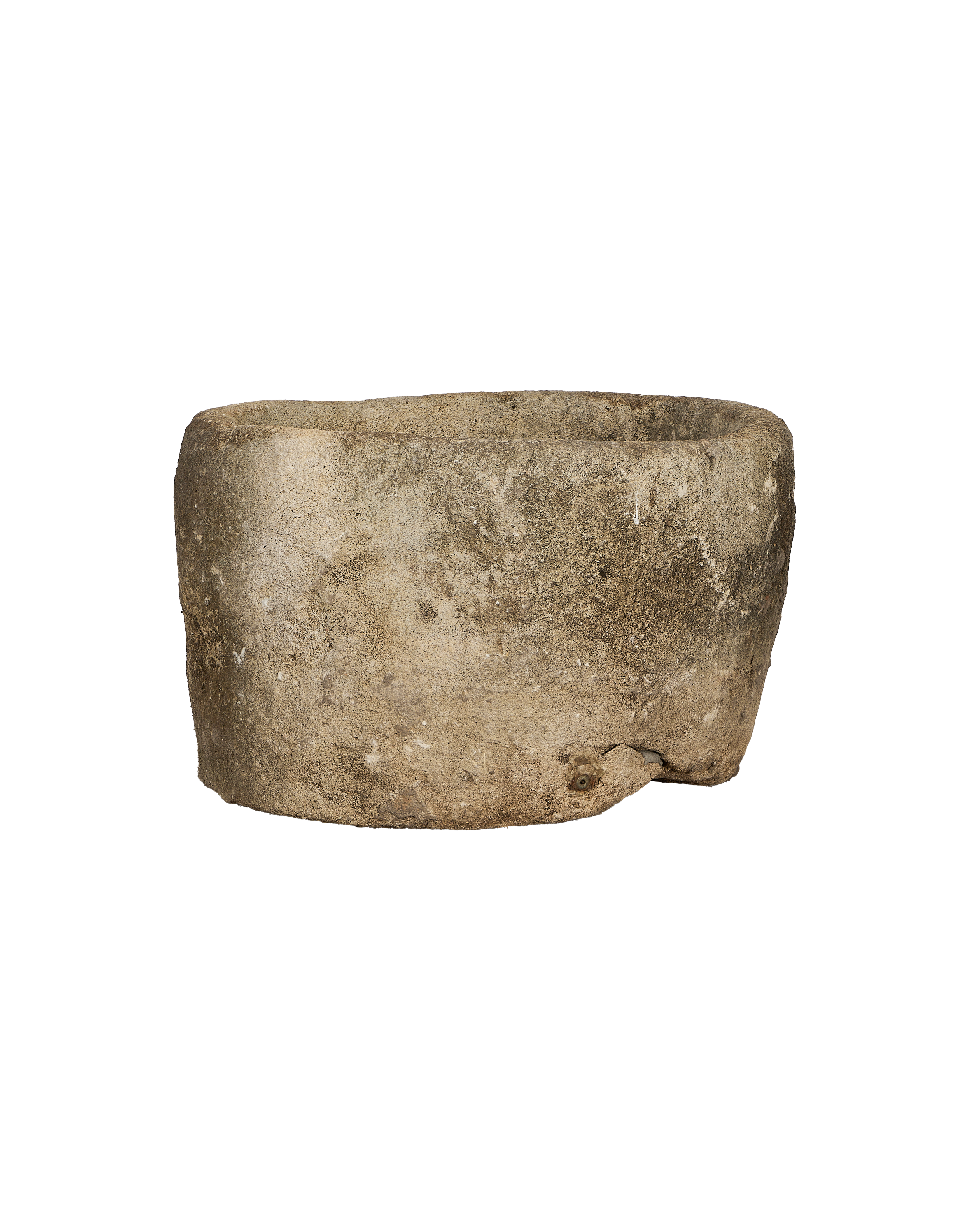 Olive Ateliers - Limestone Trough - Round