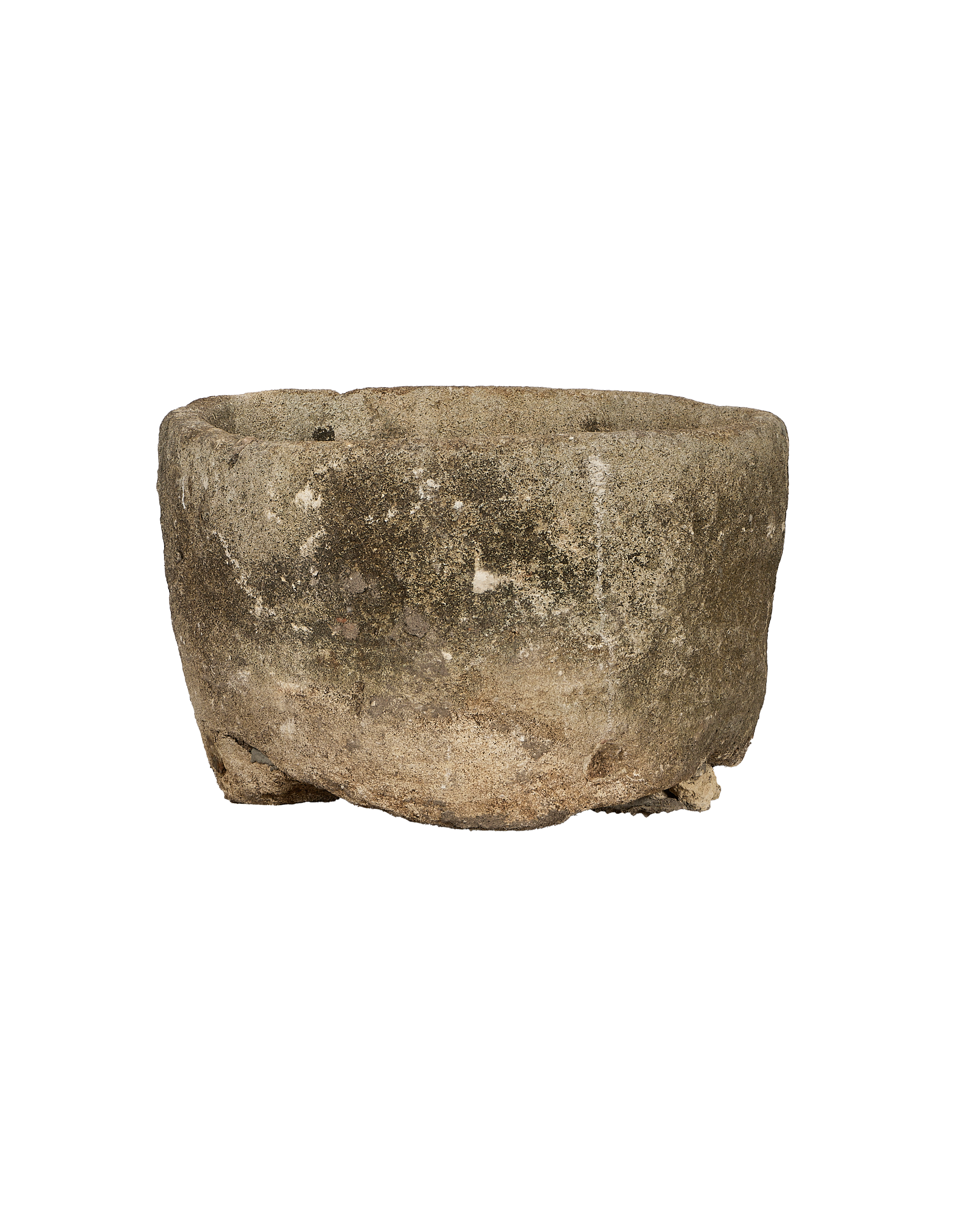 Olive Ateliers - Limestone Trough - Round