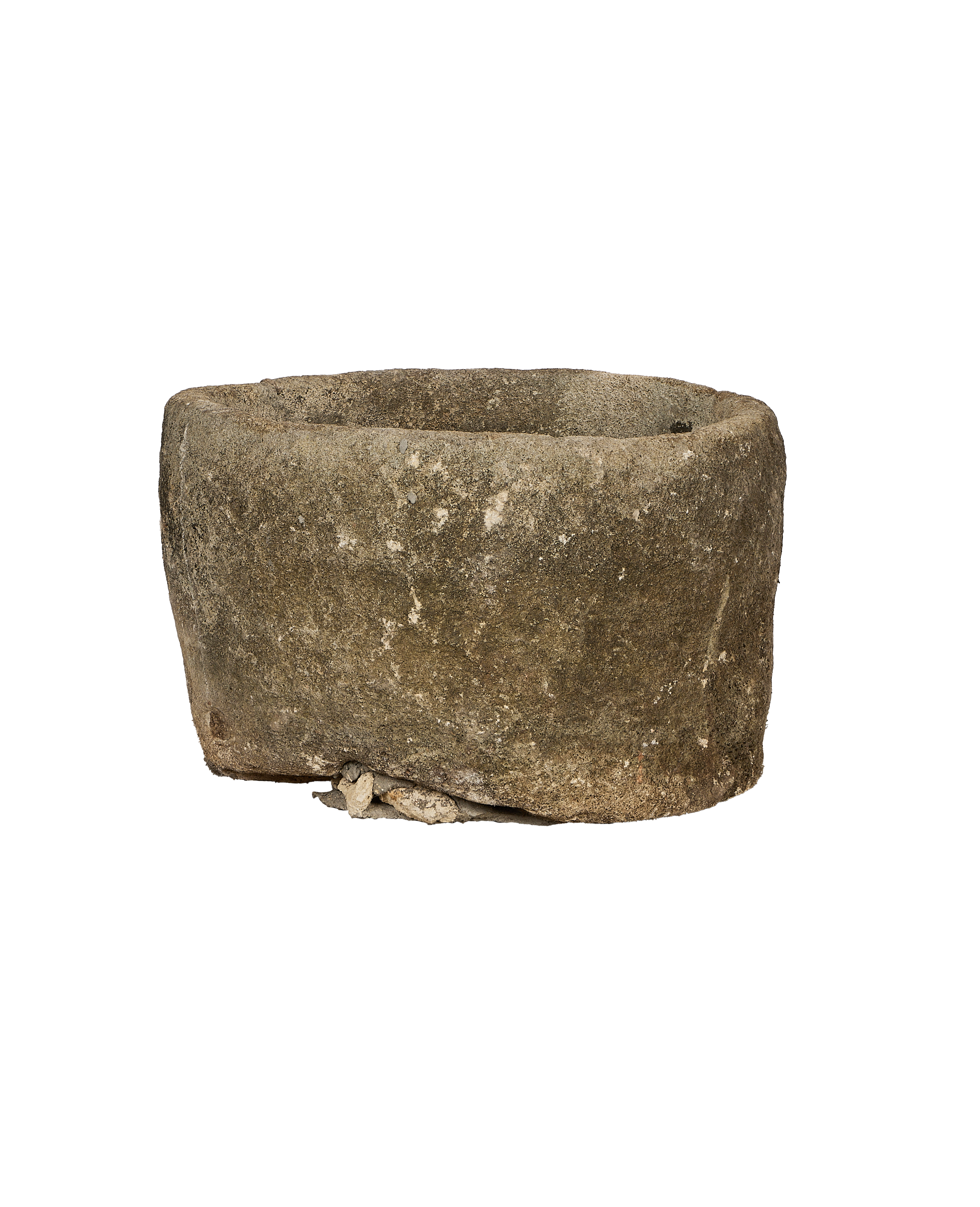 Olive Ateliers - Limestone Trough - Round