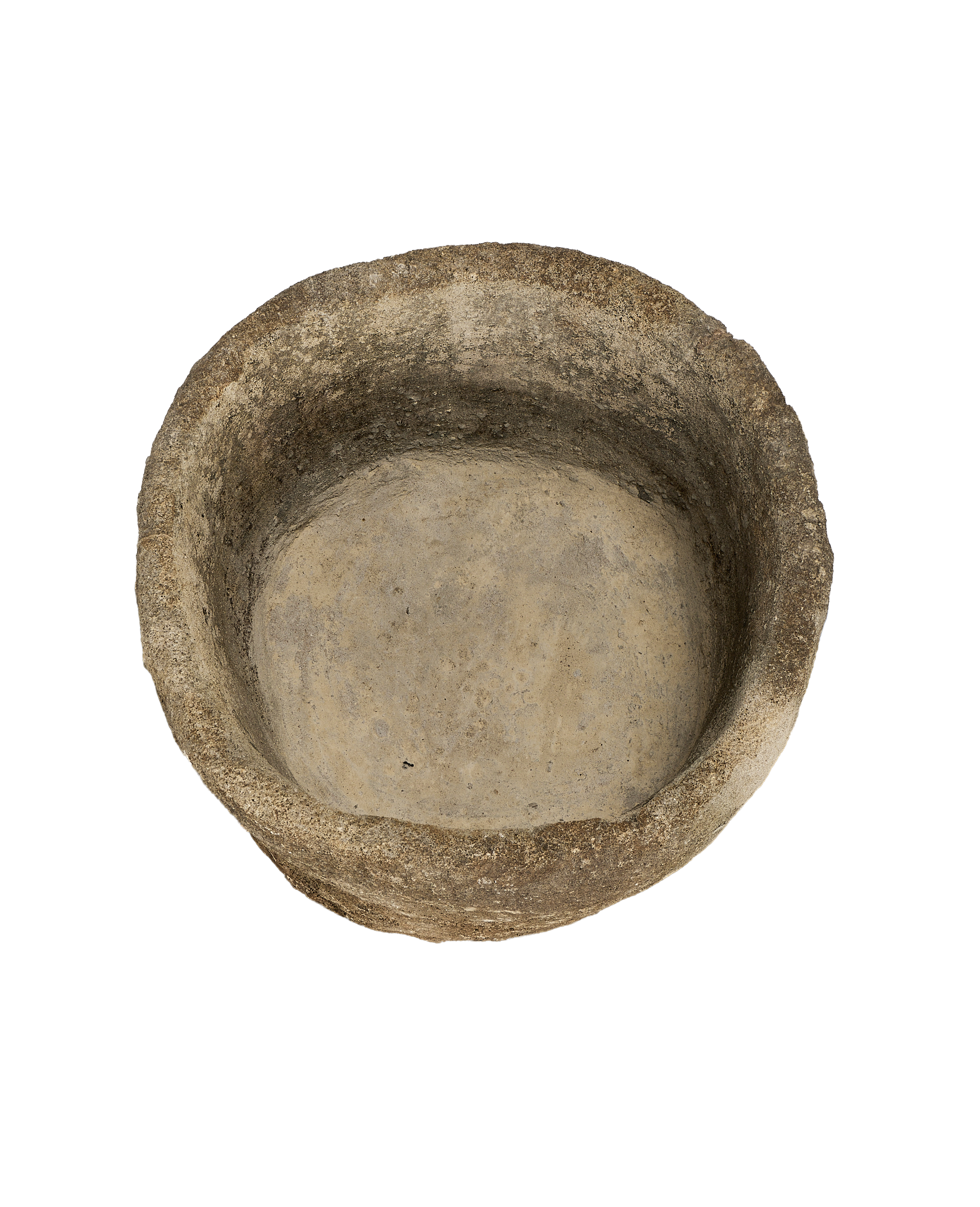 Olive Ateliers - Limestone Trough - Round