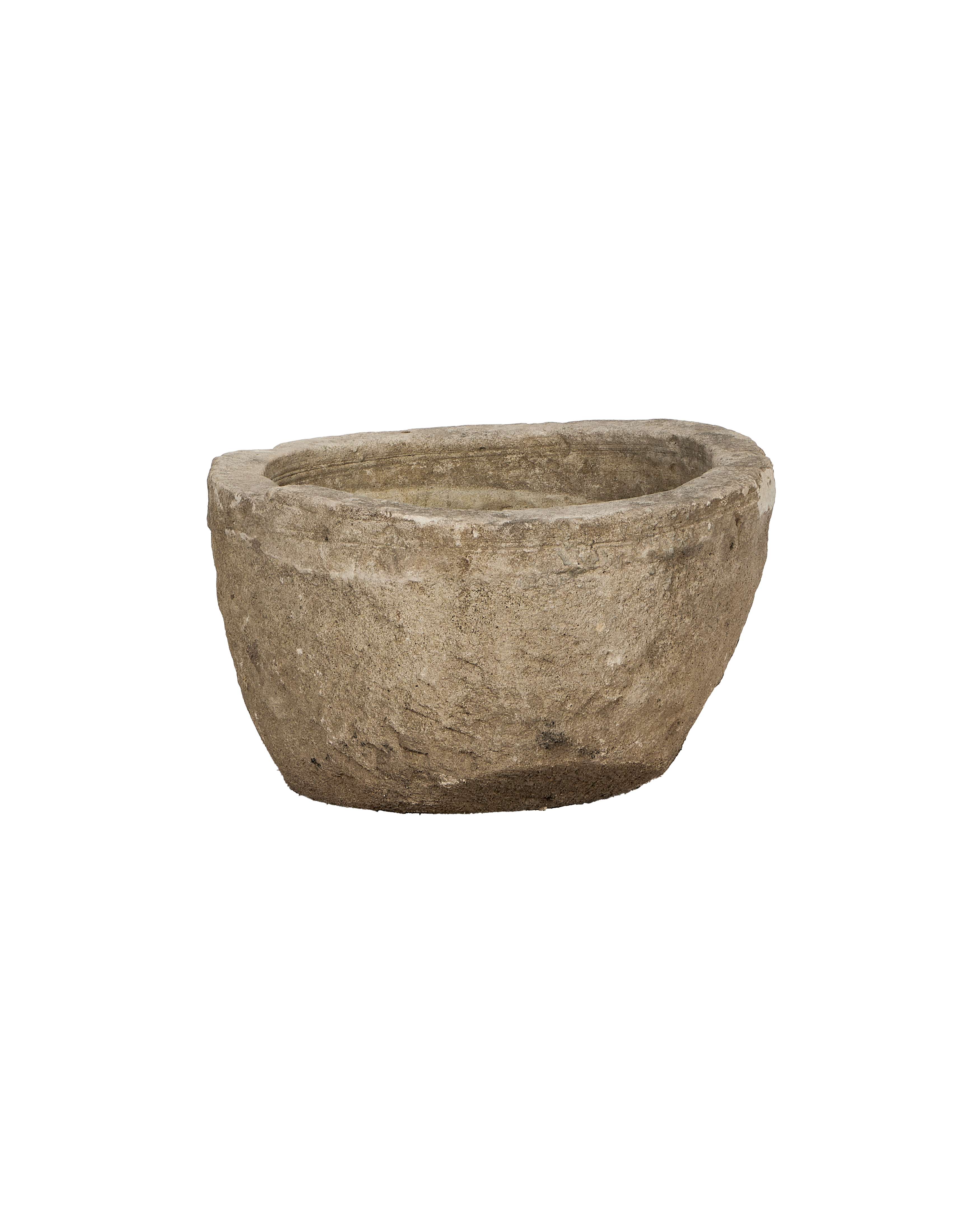 Olive Ateliers - Limestone Trough - Round