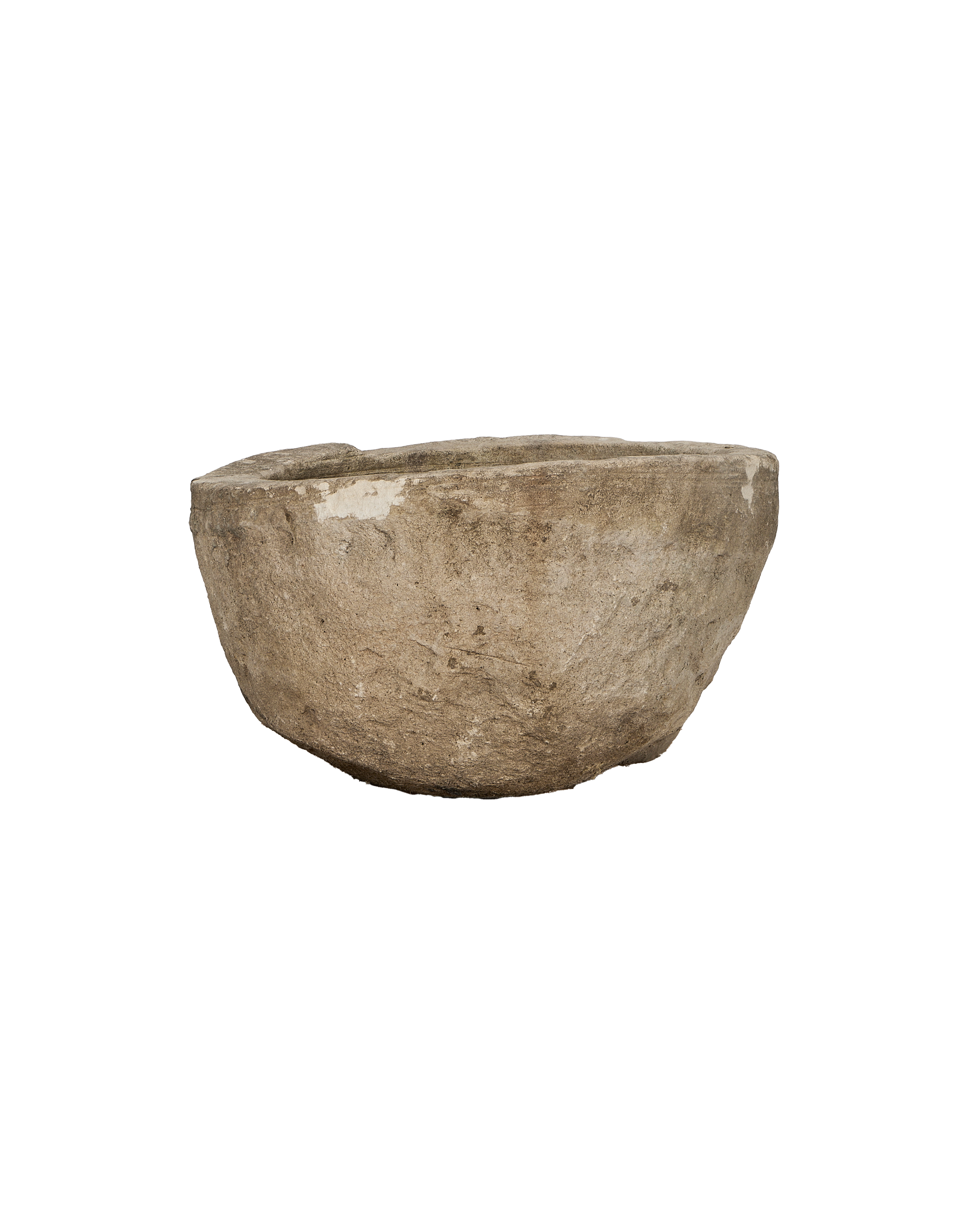Olive Ateliers - Limestone Trough - Round