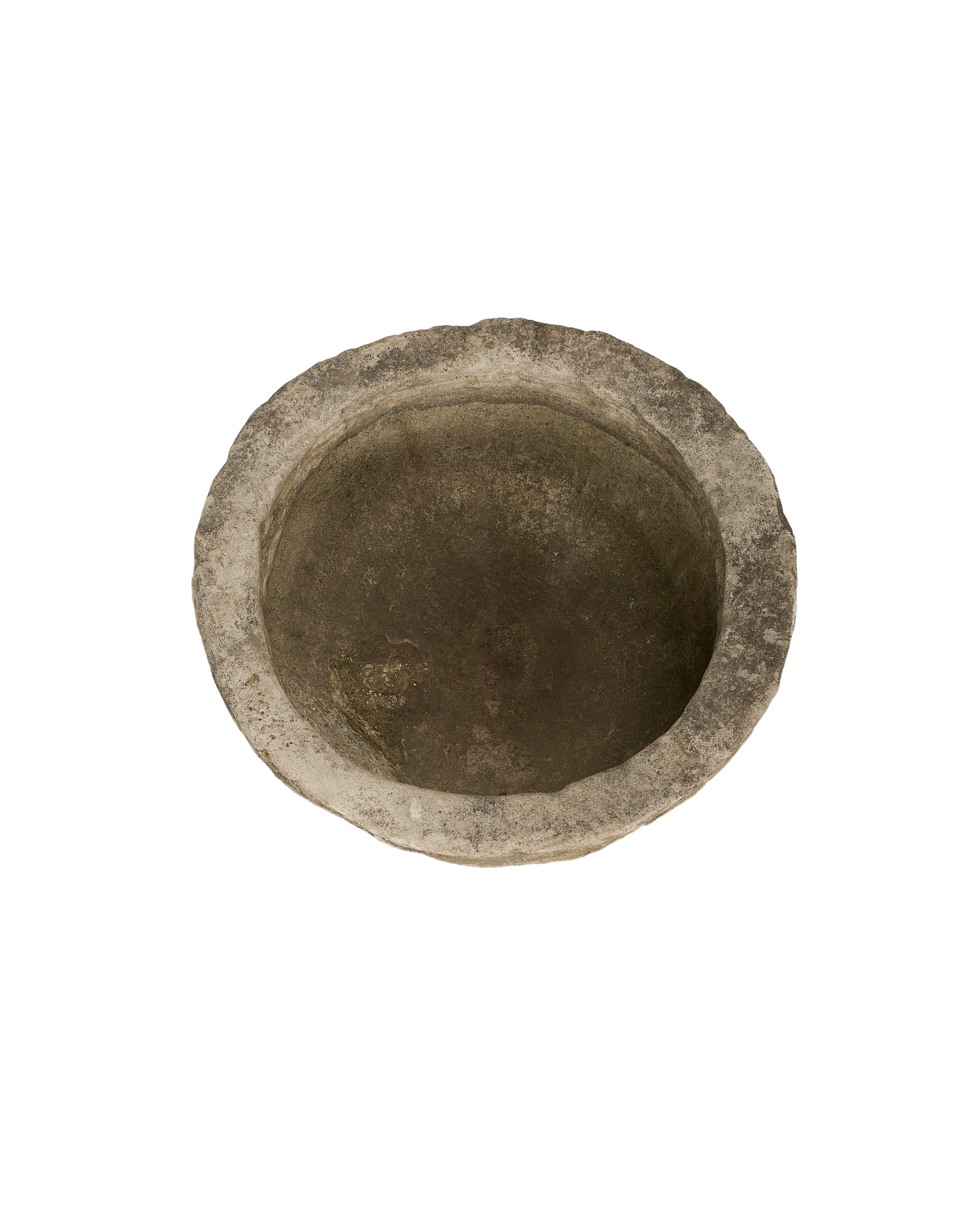 Olive Ateliers - Limestone Trough - Round