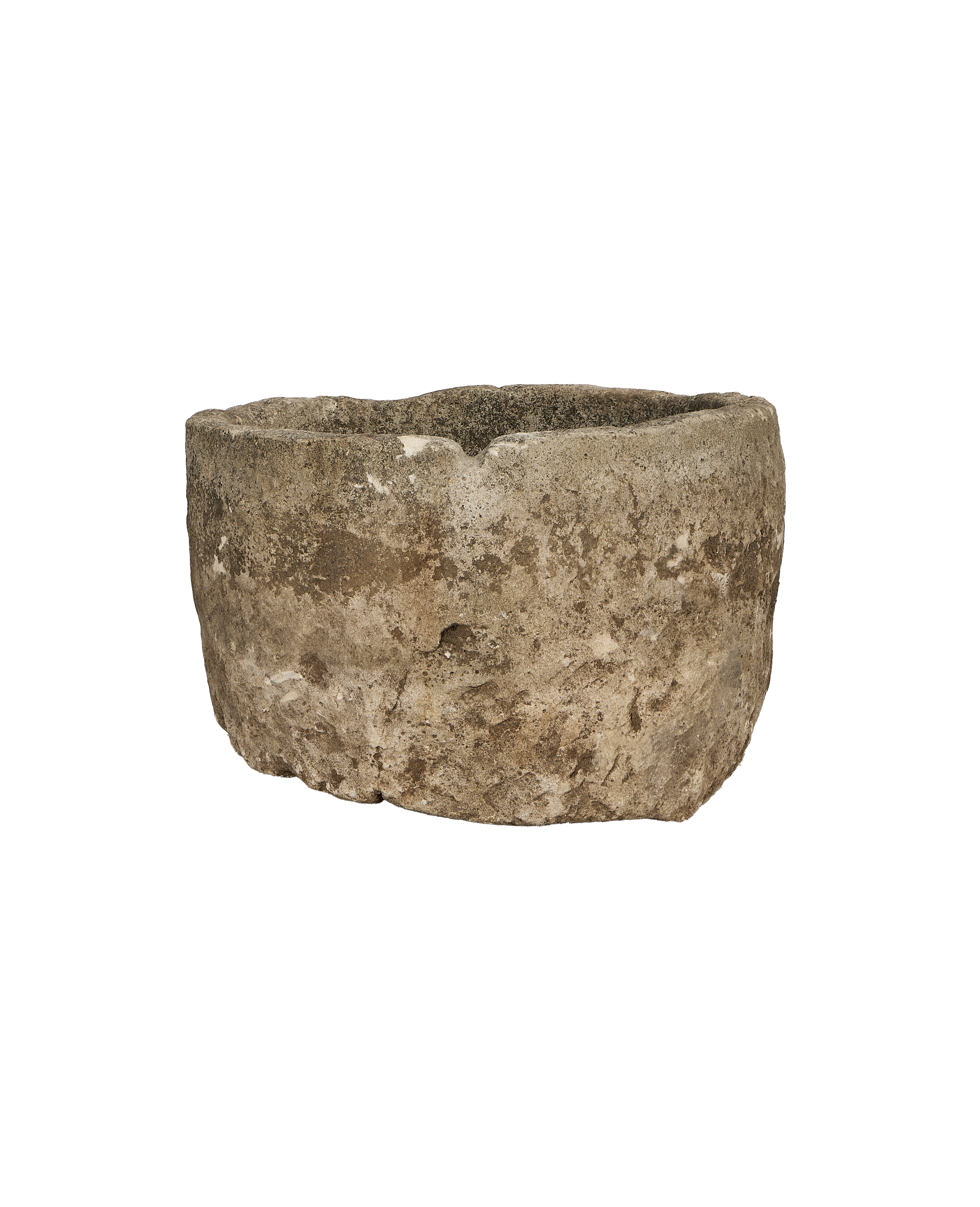 Olive Ateliers - Limestone Trough - Round