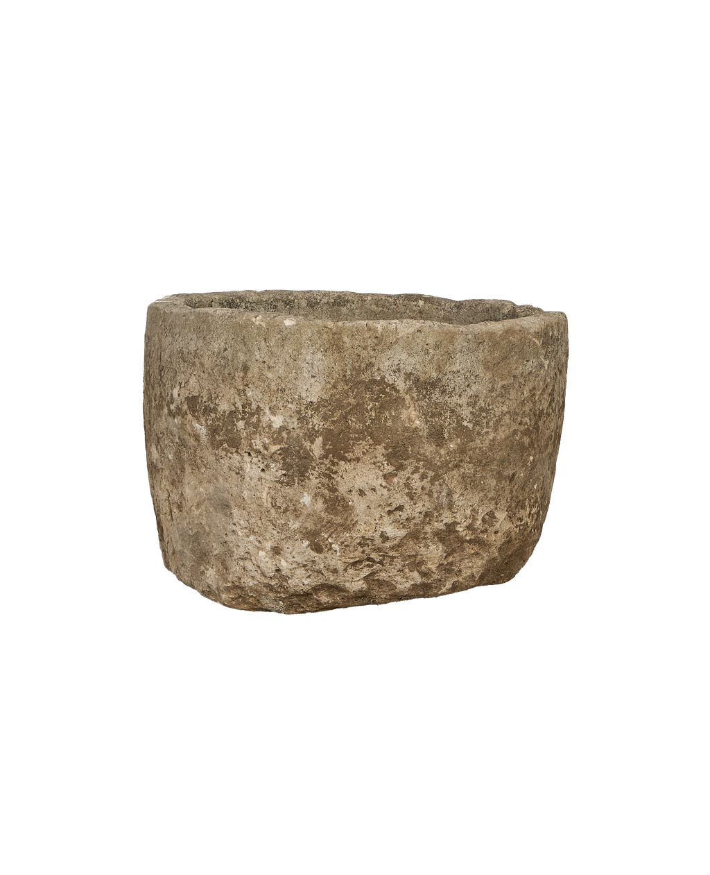 Olive Ateliers - Limestone Trough - Round