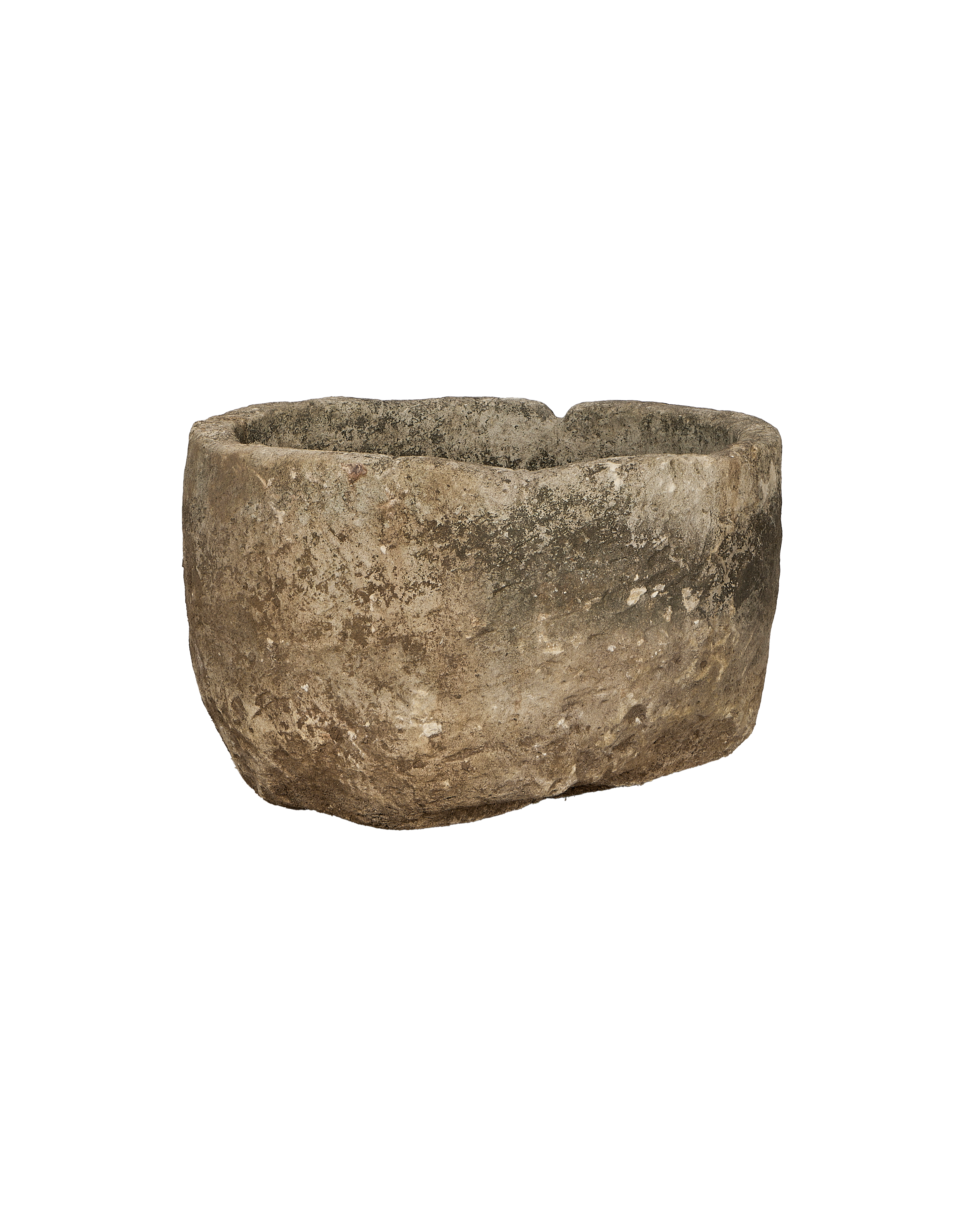 Olive Ateliers - Limestone Trough - Round
