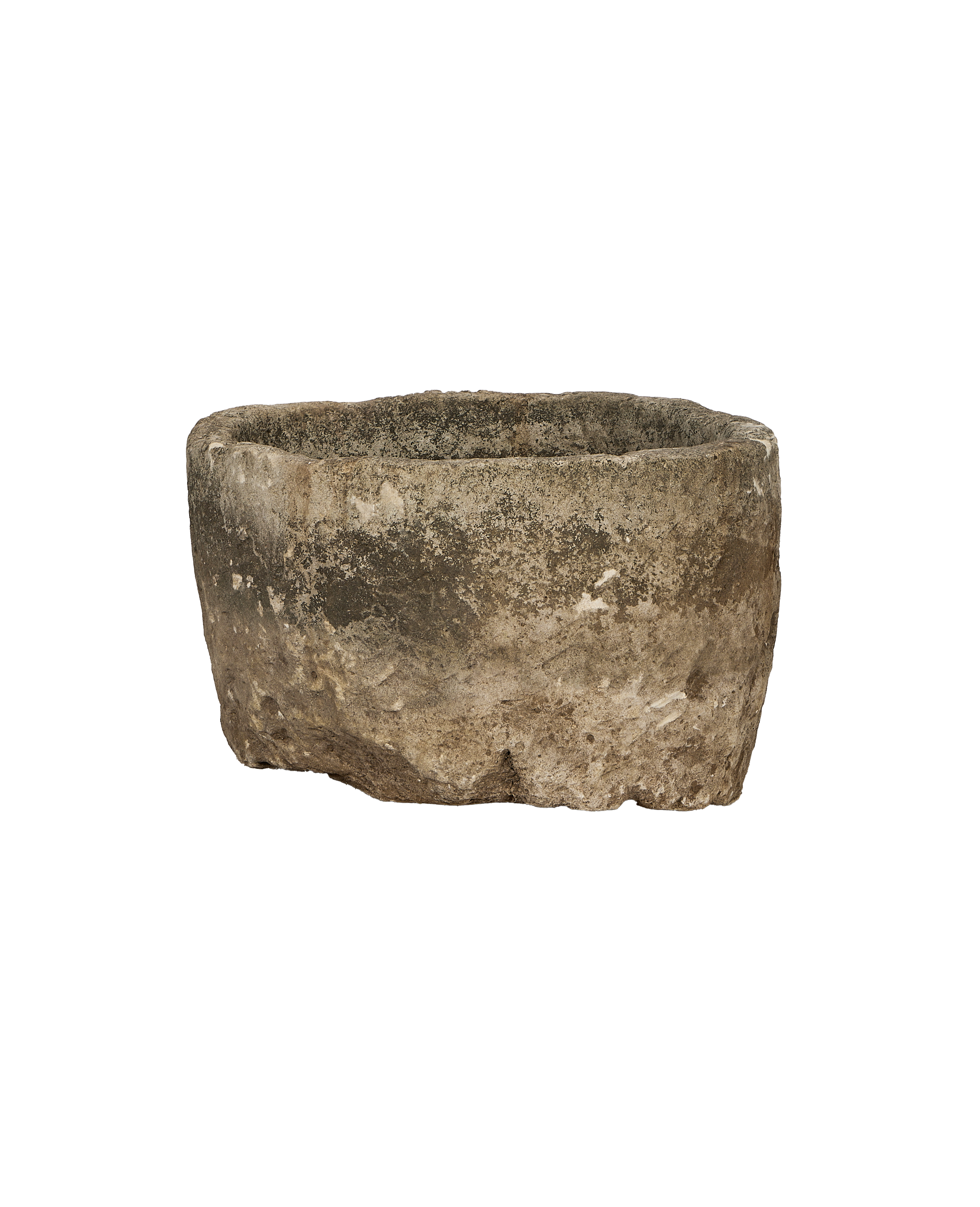Olive Ateliers - Limestone Trough - Round