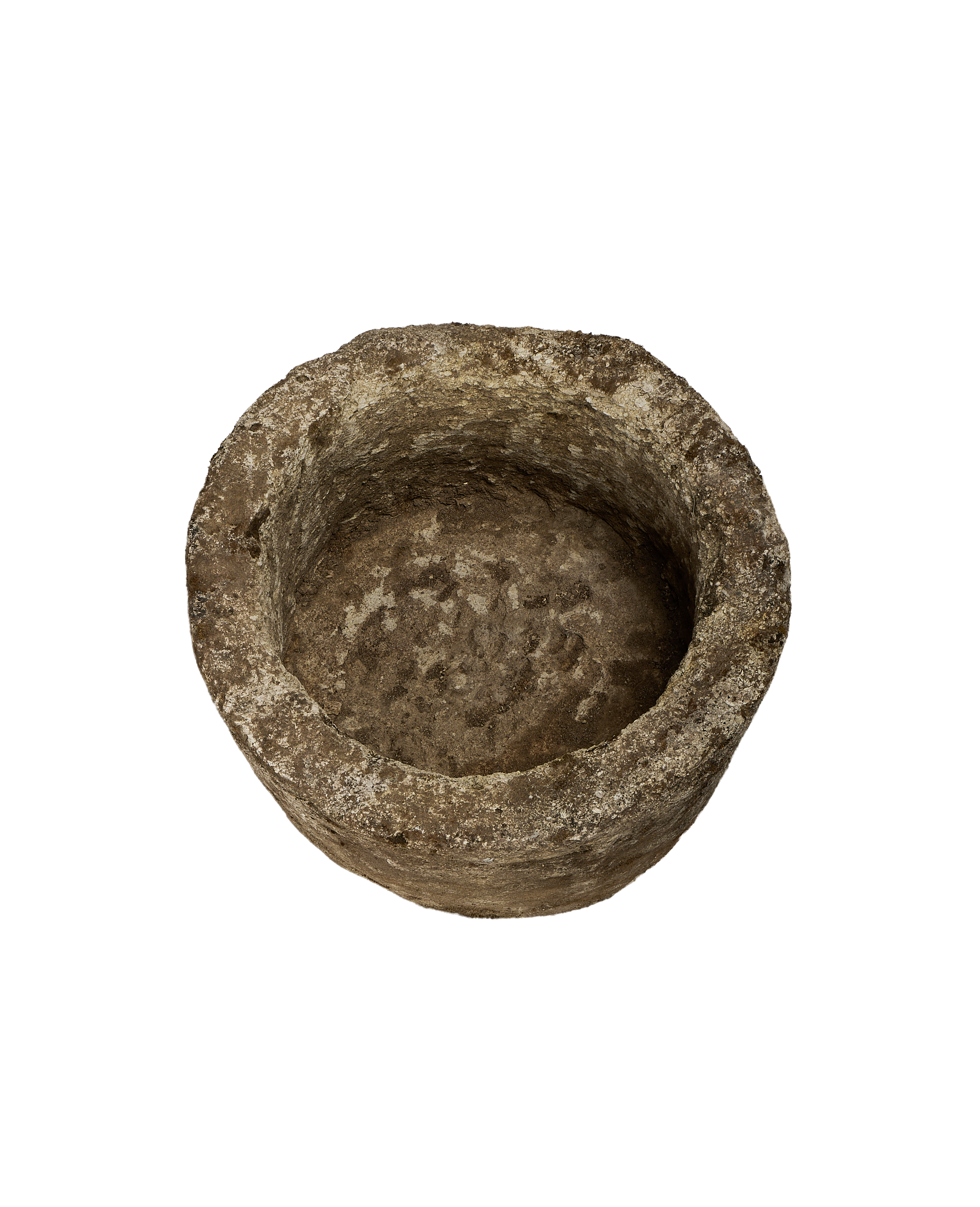 Olive Ateliers - Limestone Trough - Round