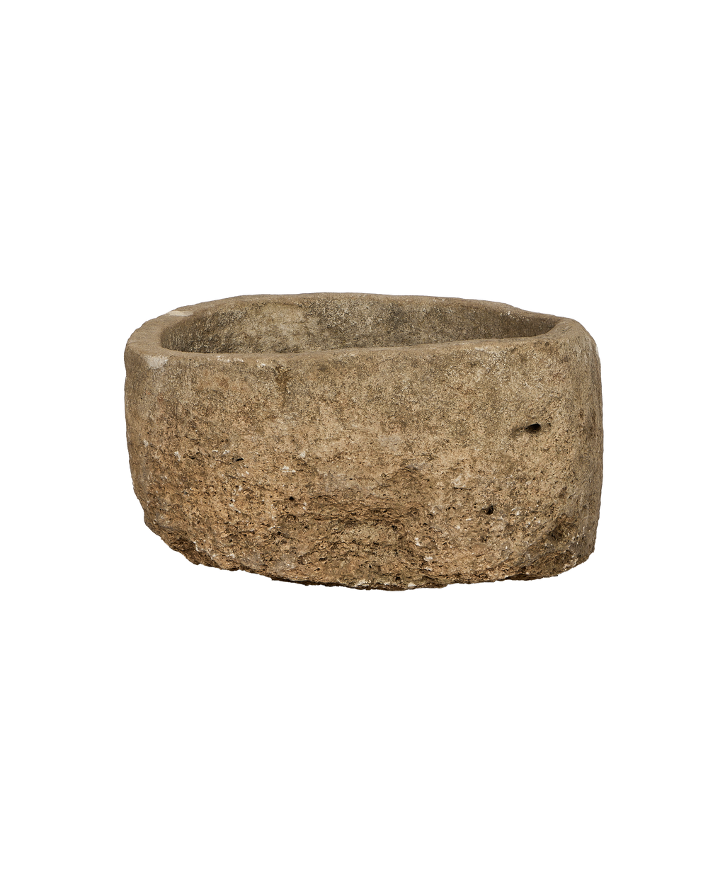 Olive Ateliers - Limestone Trough - Round