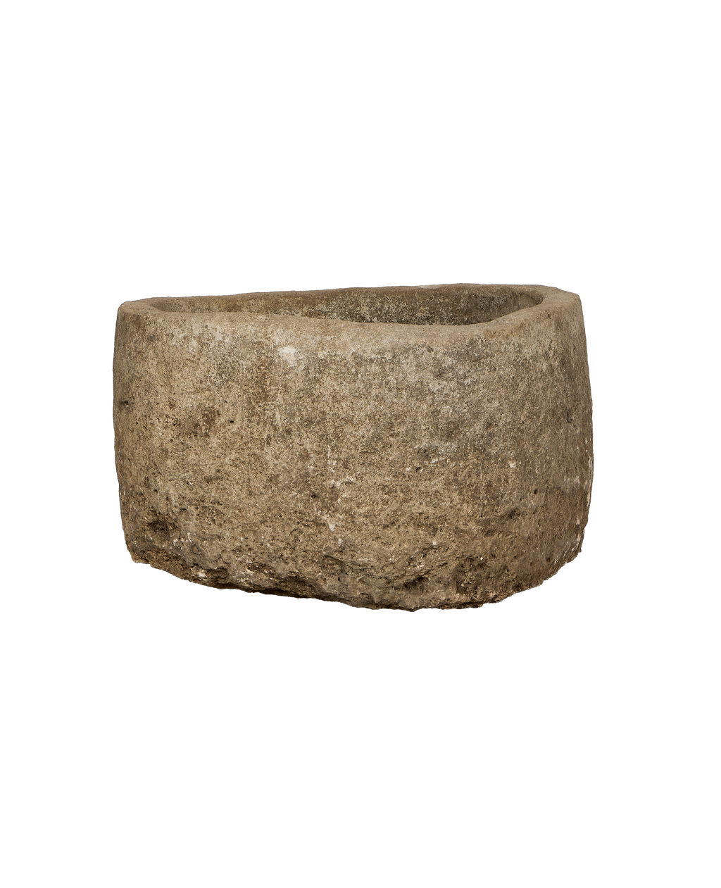 Olive Ateliers - Limestone Trough - Round