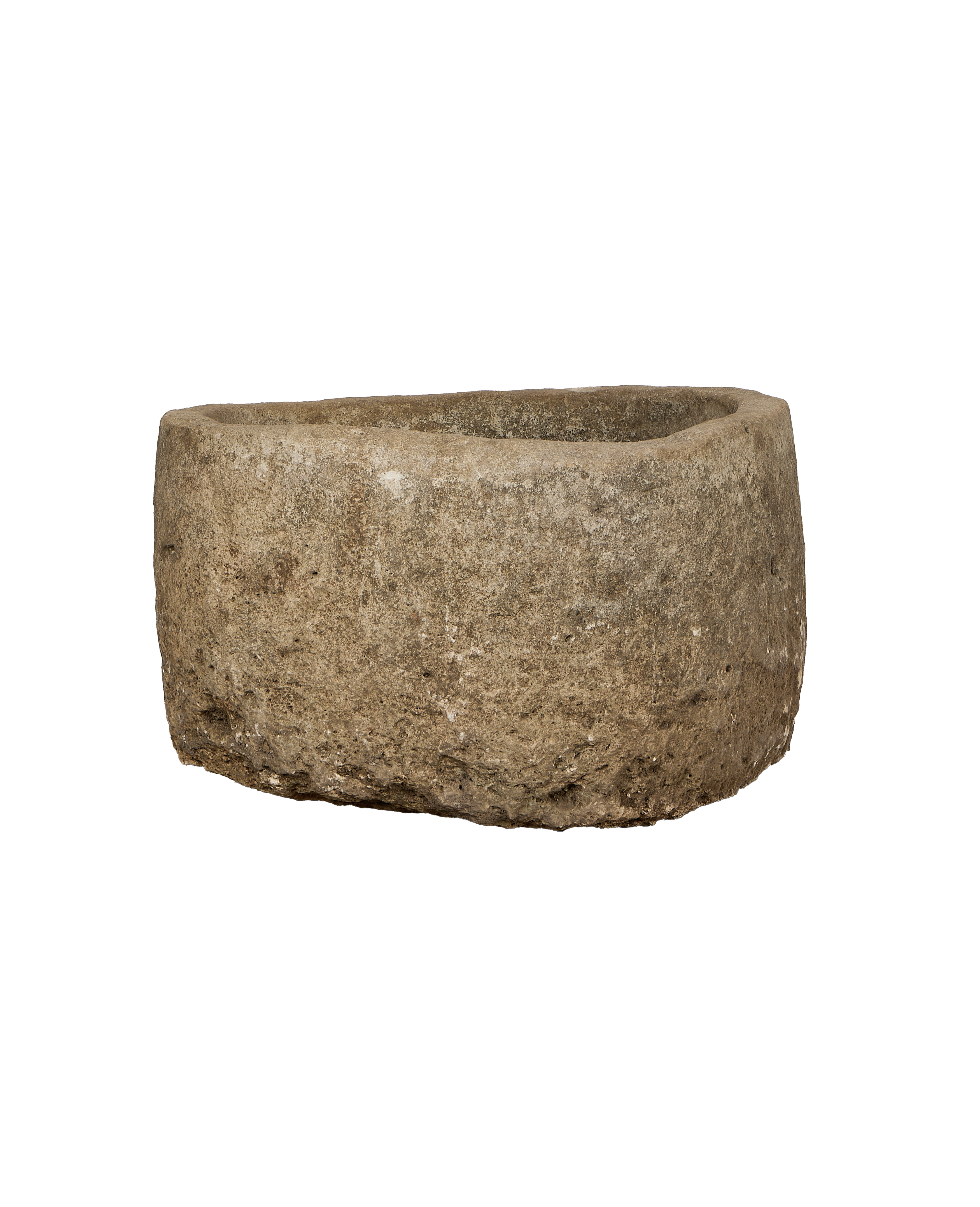 Olive Ateliers - Limestone Trough - Round