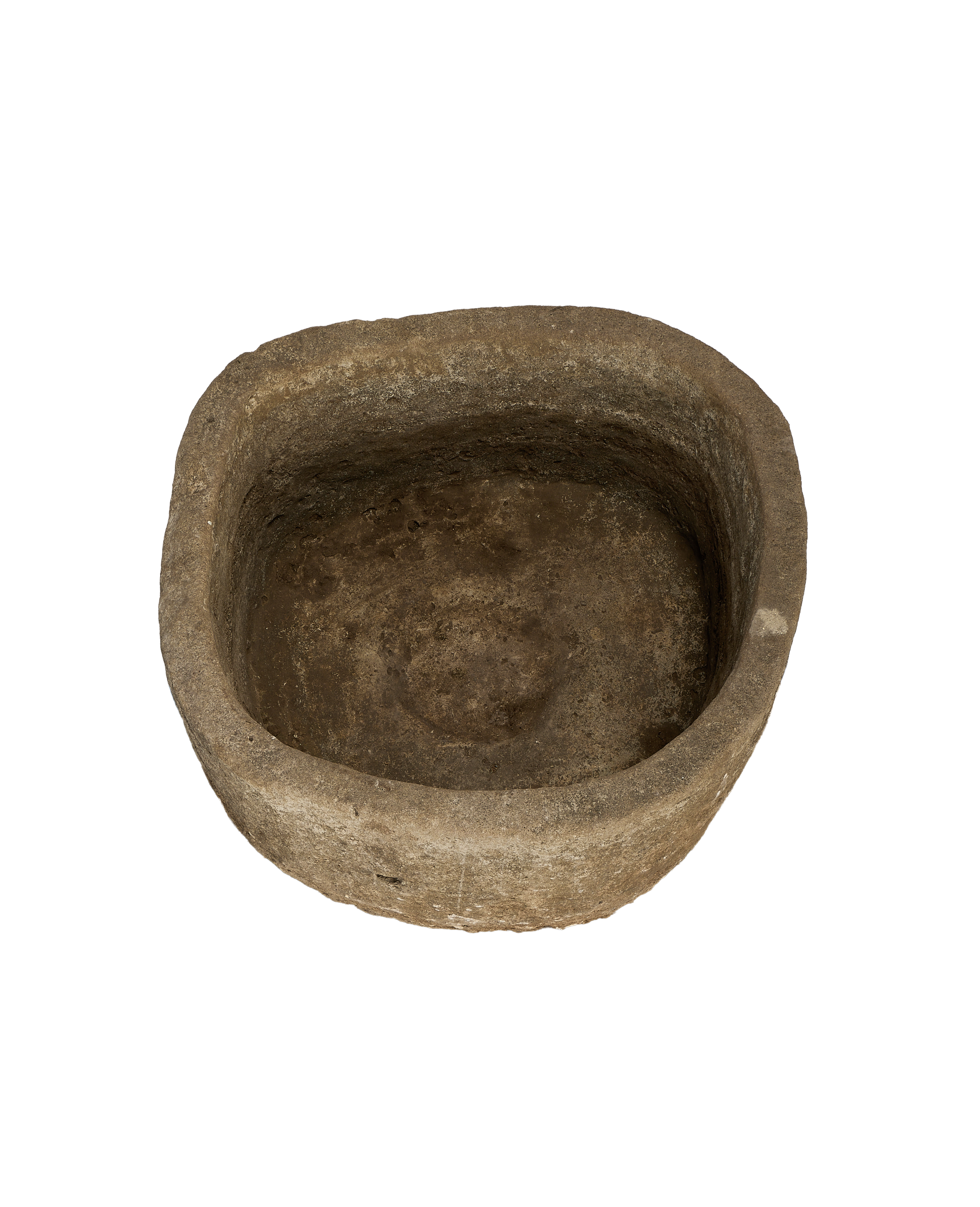Olive Ateliers - Limestone Trough - Round