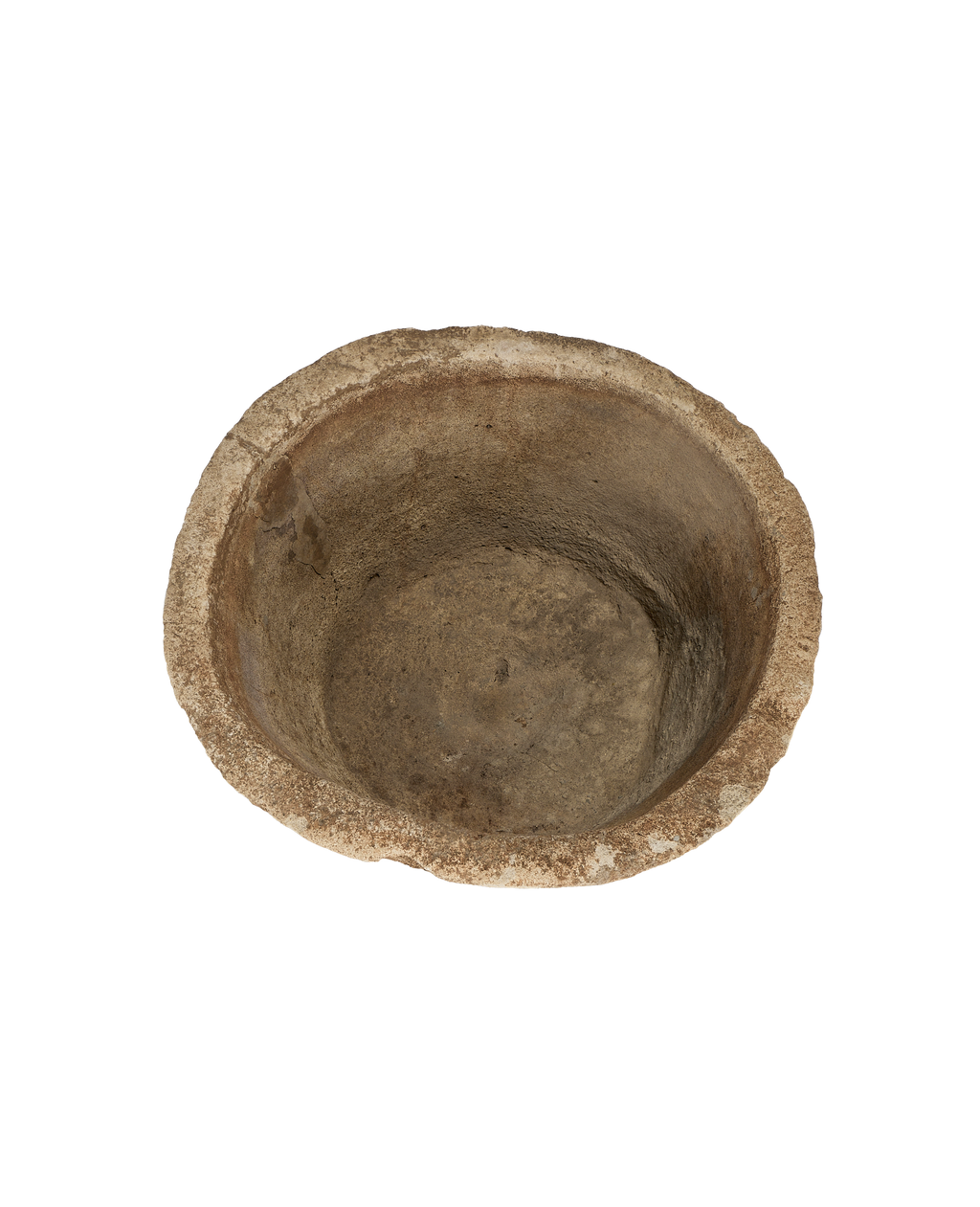 Olive Ateliers - Limestone Trough - Round