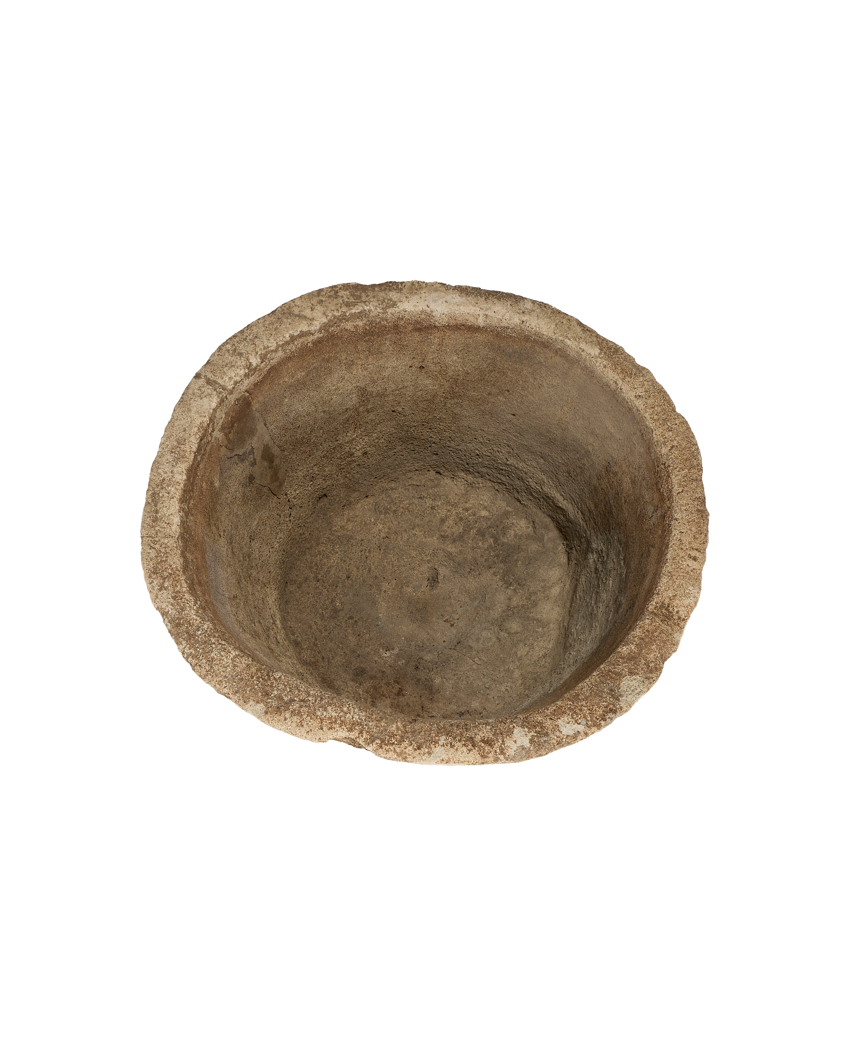 Olive Ateliers - Limestone Trough - Round